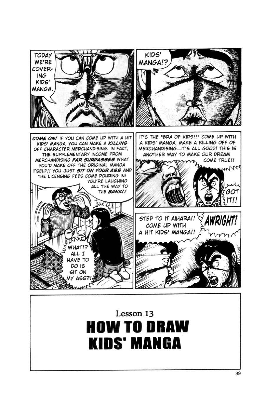 Read online Even a Monkey Can Draw Manga comic -  Issue # TPB - 88