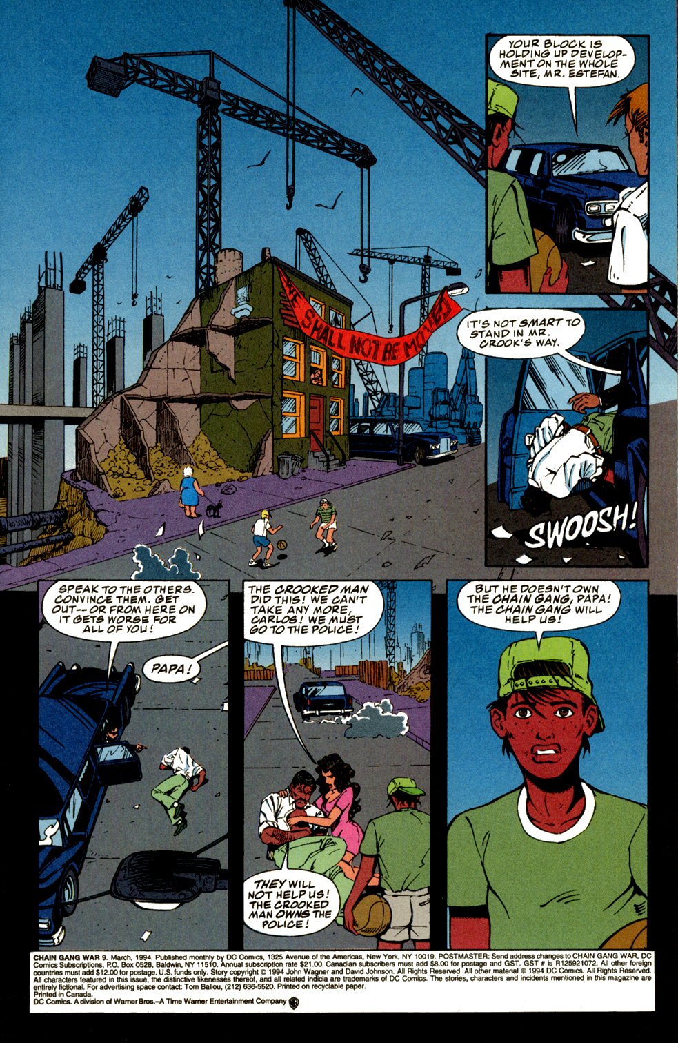 Read online Chain Gang War comic -  Issue #9 - 2