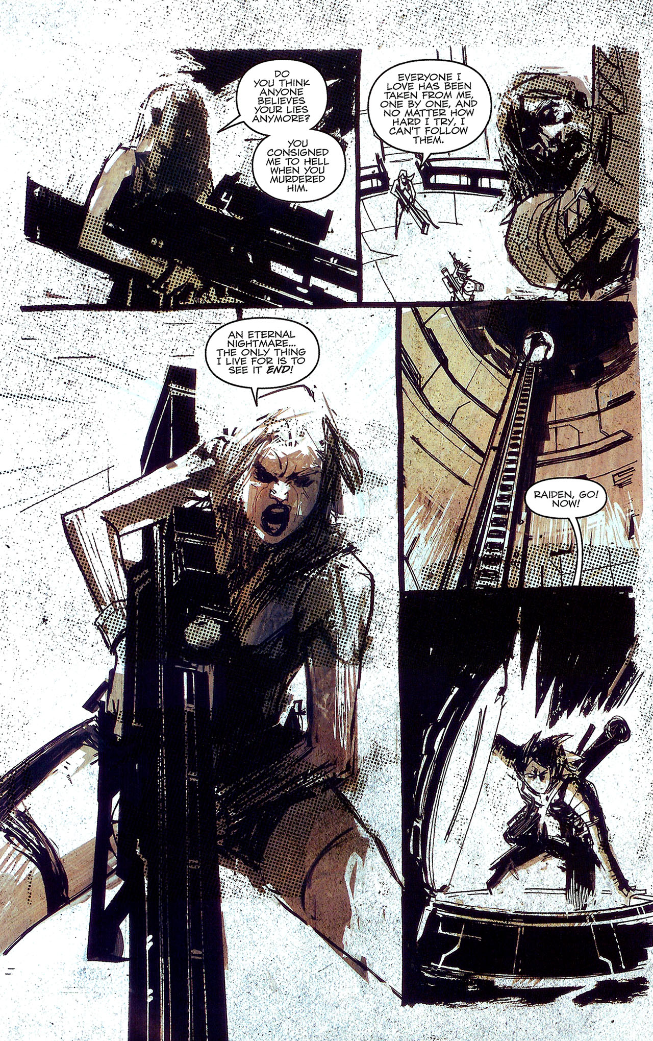 Read online Metal Gear Solid: Sons of Liberty comic -  Issue #10 - 18