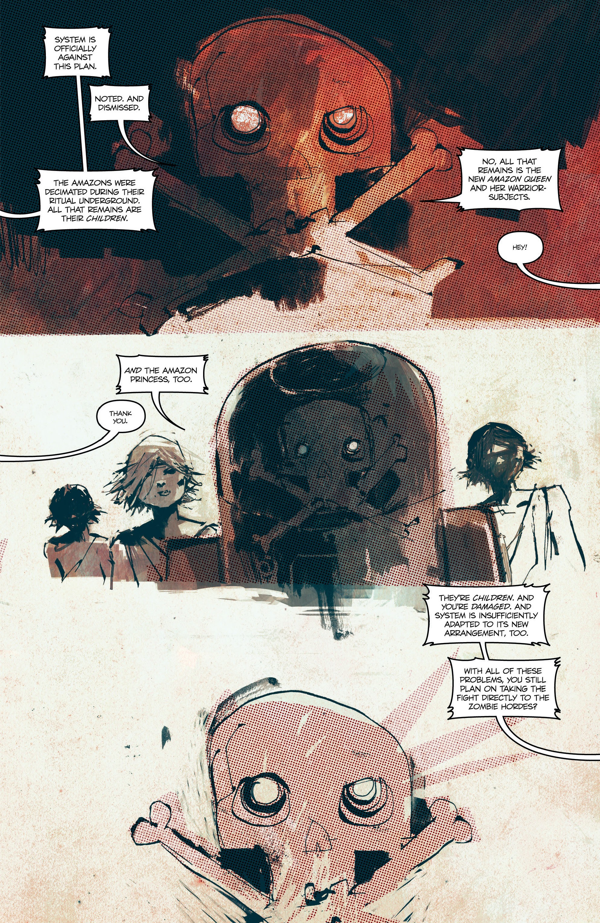 Read online ZVRC: Zombies Vs. Robots Classic comic -  Issue #3 - 49