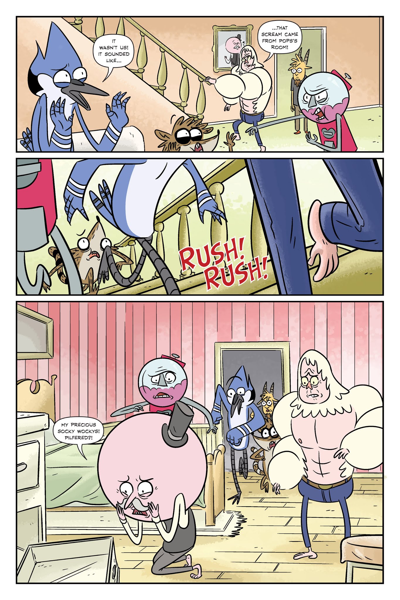 Read online Regular Show: Noir Means Noir, Buddy comic -  Issue # TPB (Part 1) - 13