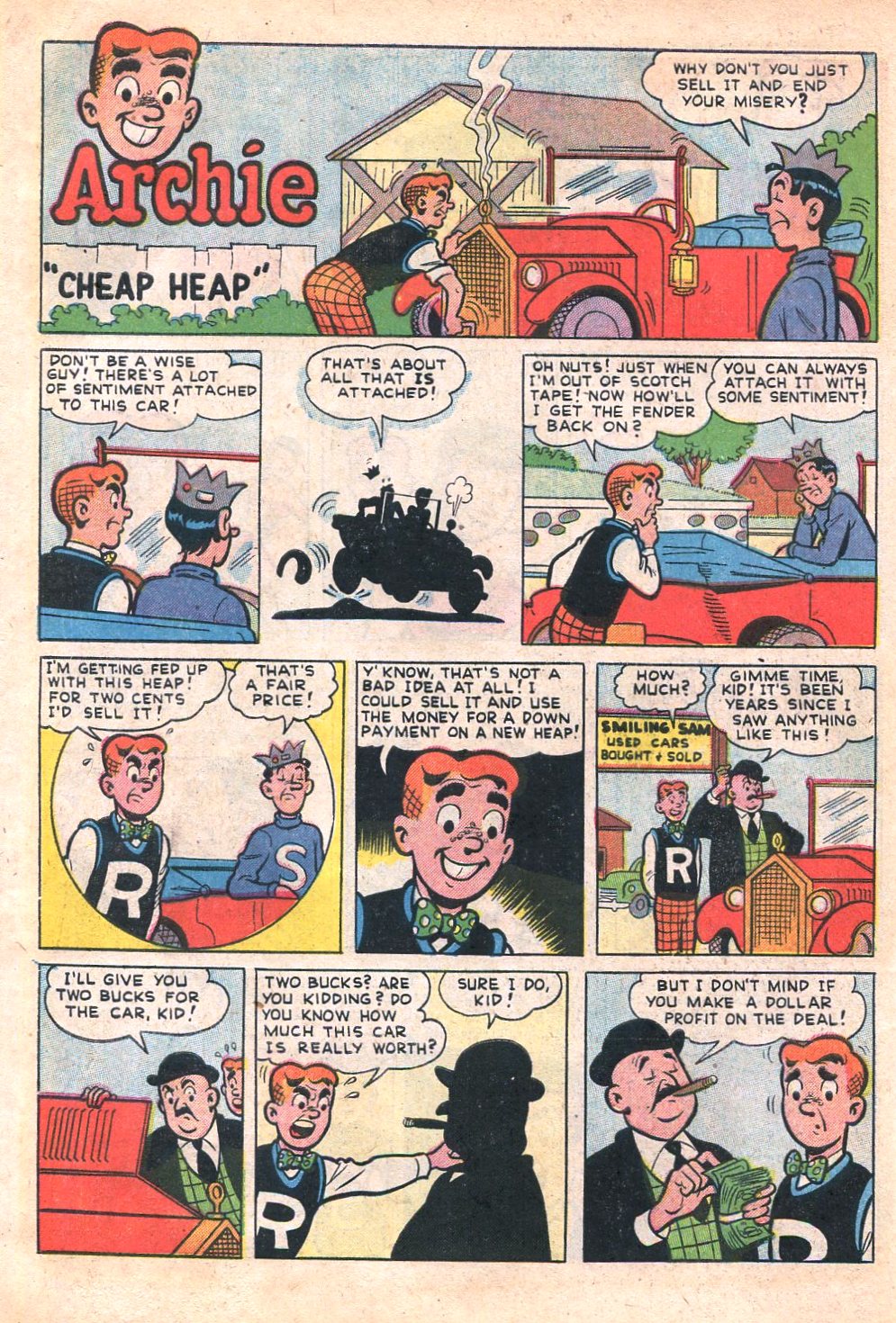 Read online Archie's Joke Book Magazine comic -  Issue #1 - 8
