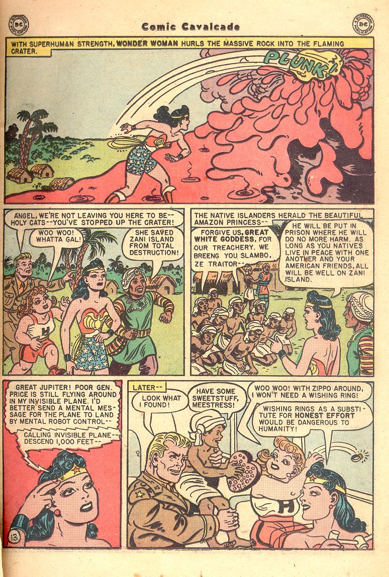 Read online Comic Cavalcade comic -  Issue #20 - 15