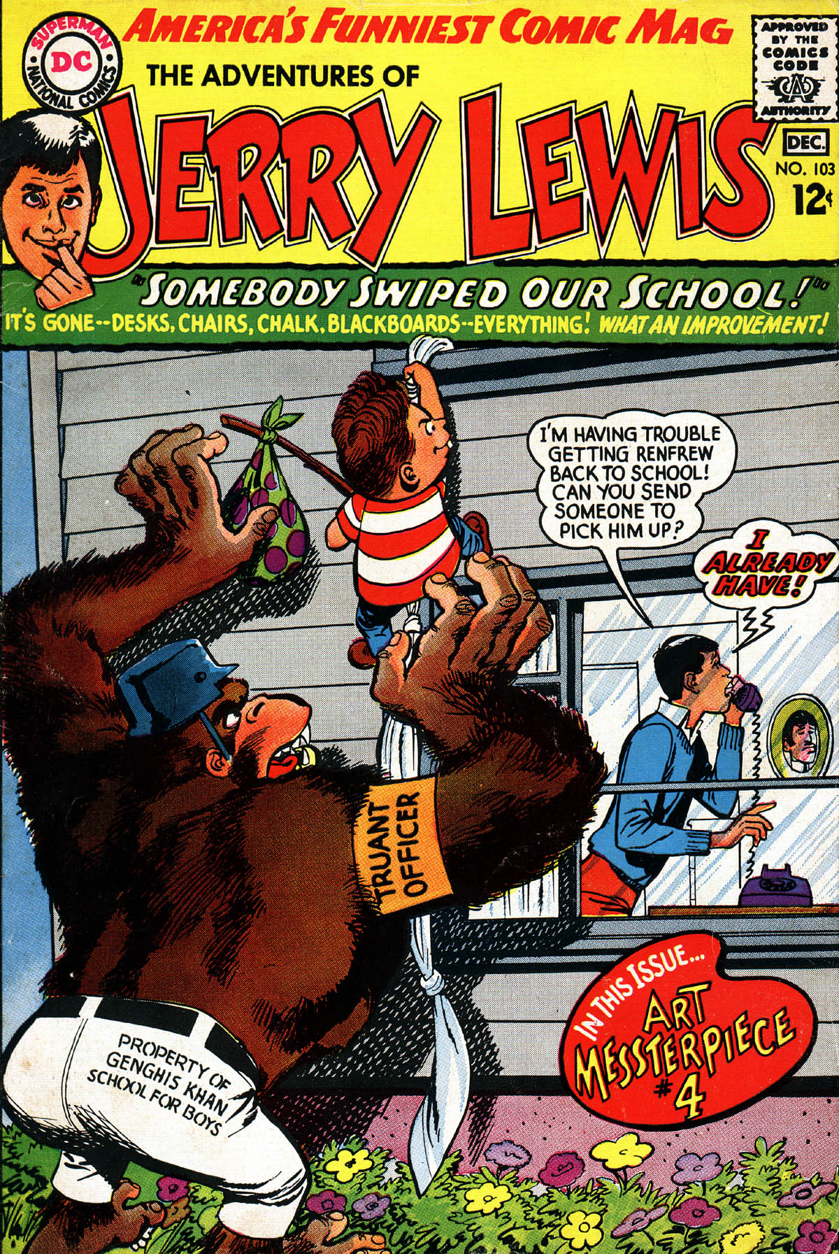 Read online The Adventures of Jerry Lewis comic -  Issue #103 - 1