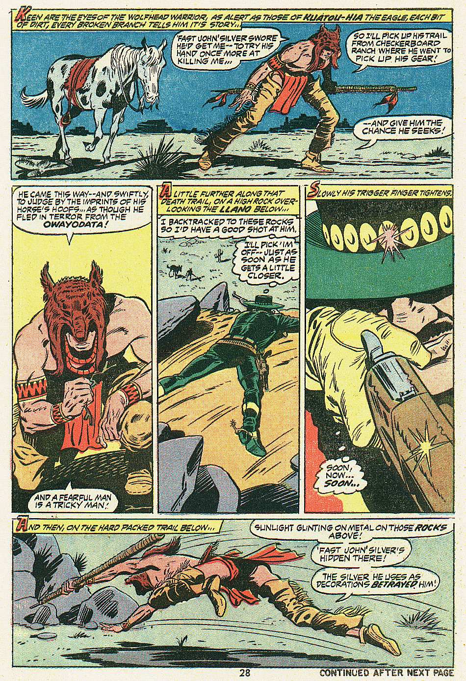 Read online Red Wolf (1972) comic -  Issue #5 - 19