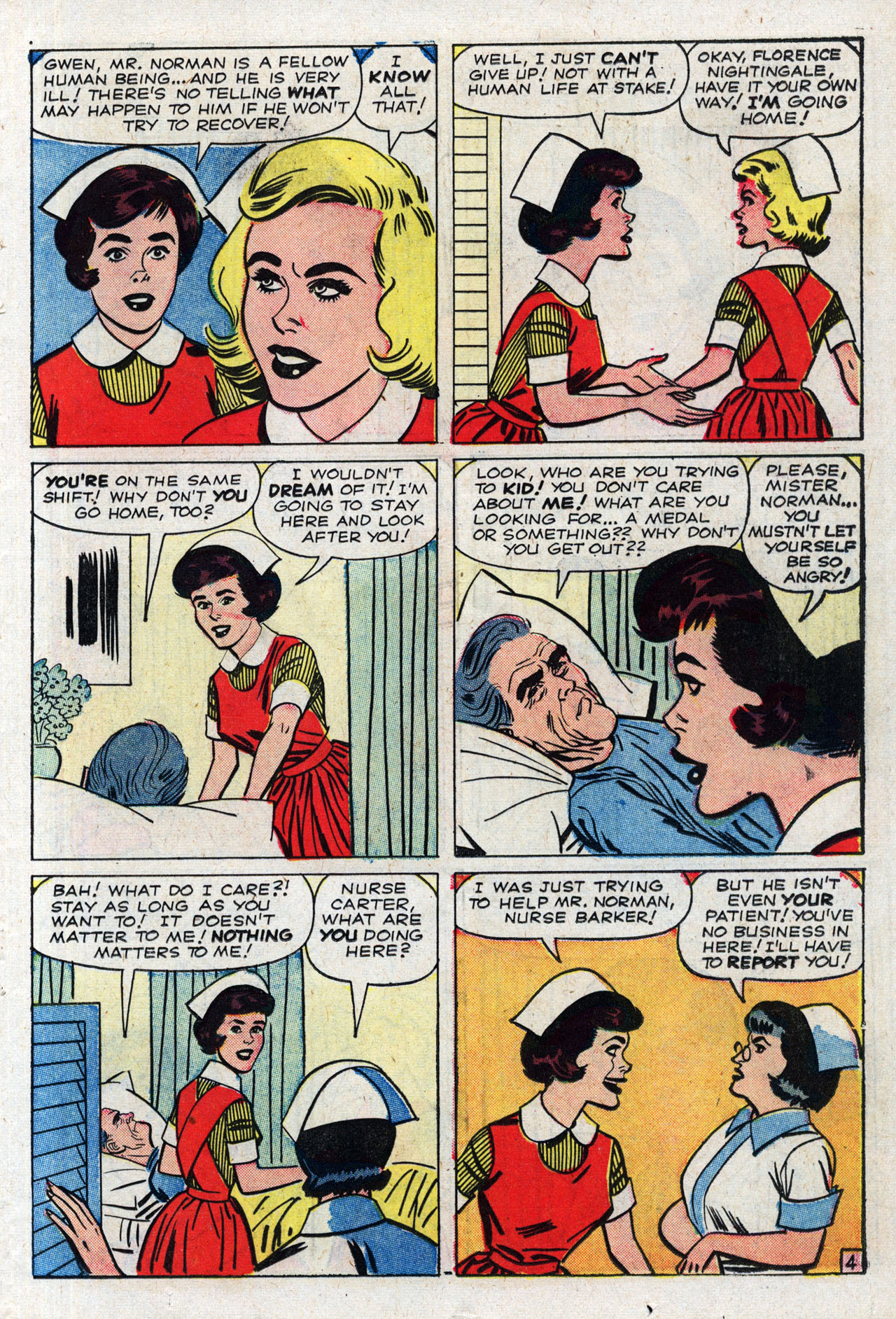 Read online Linda Carter, Student Nurse comic -  Issue #9 - 23