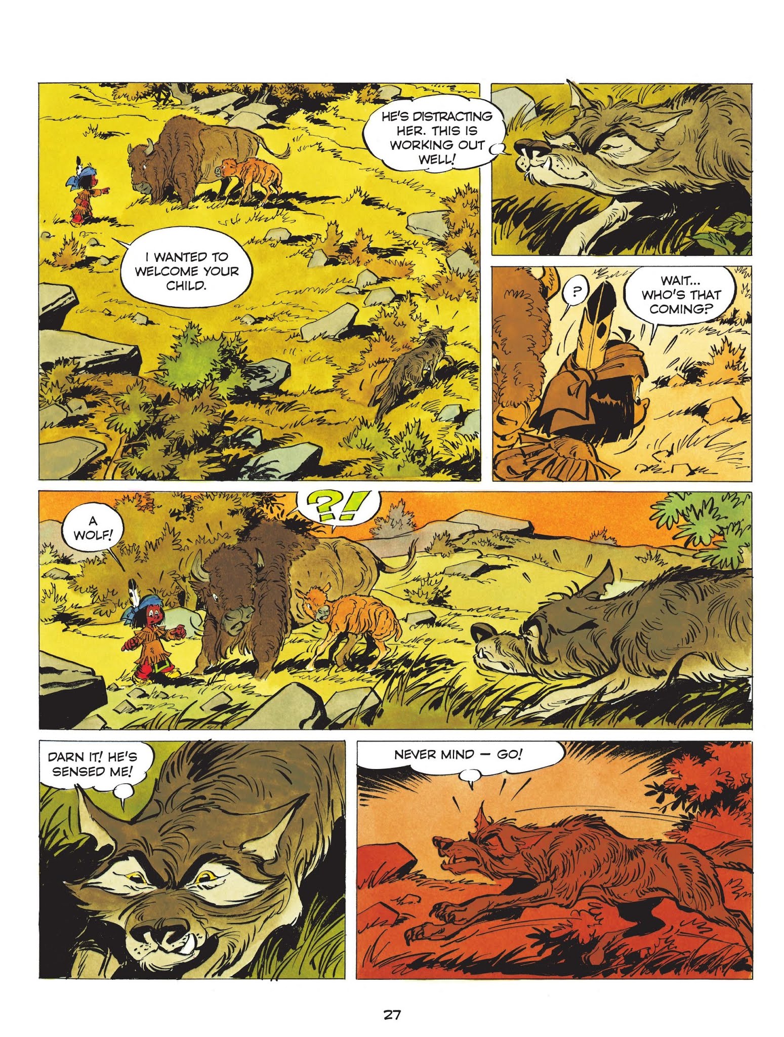 Read online Yakari comic -  Issue #14 - 29