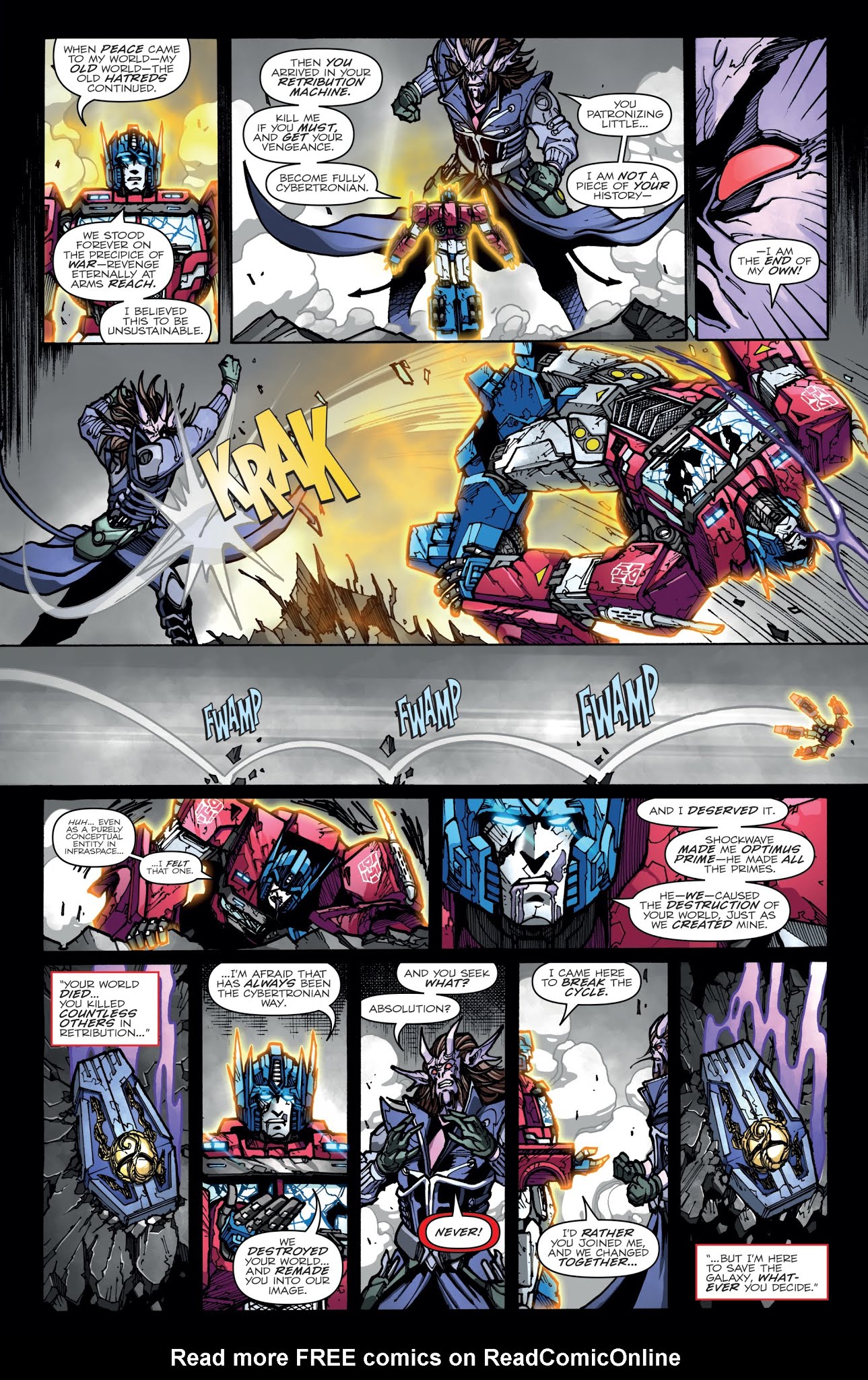 Read online Transformers: Unicron comic -  Issue #6 - 30