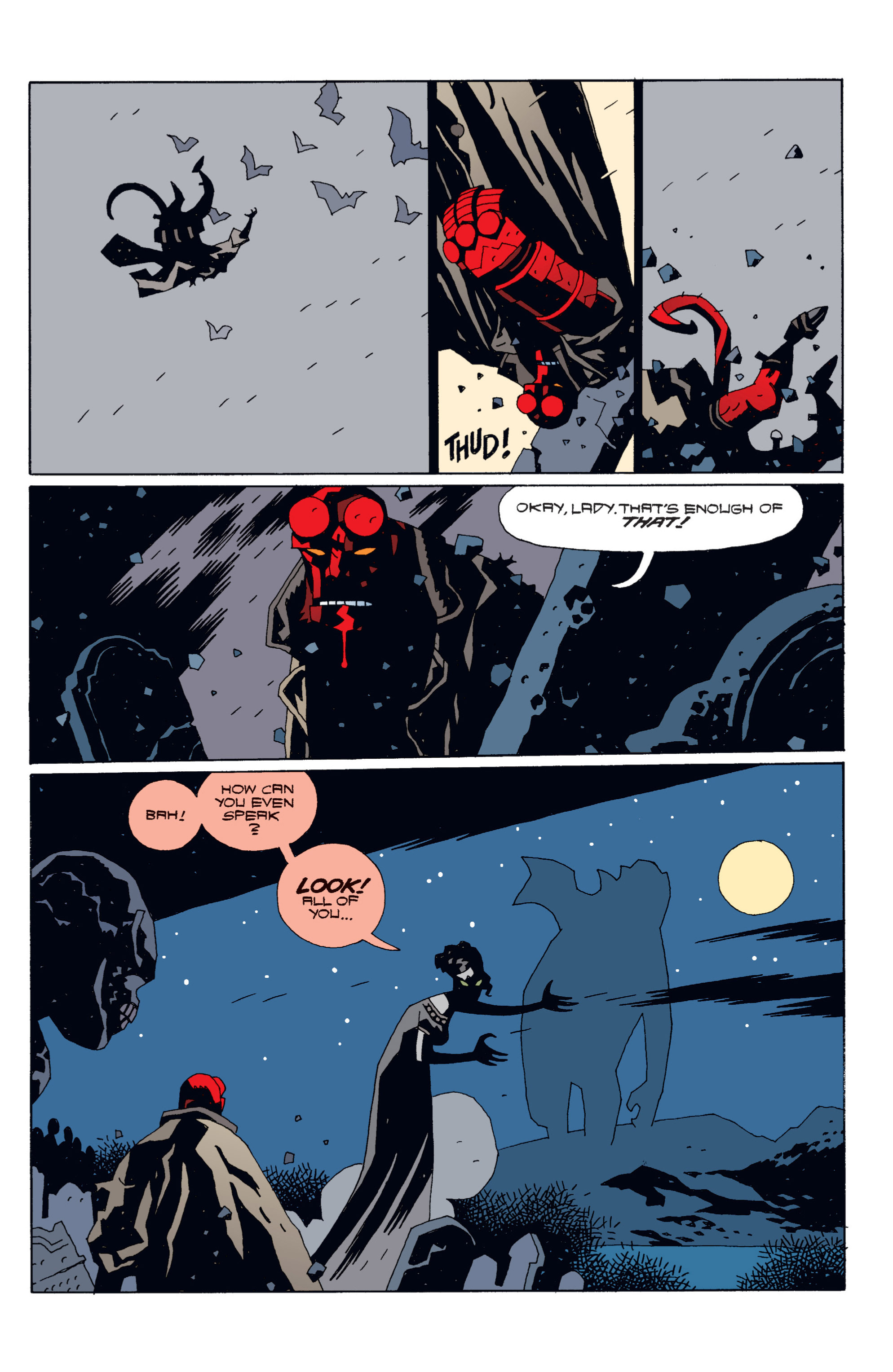 Read online Hellboy comic -  Issue #4 - 60