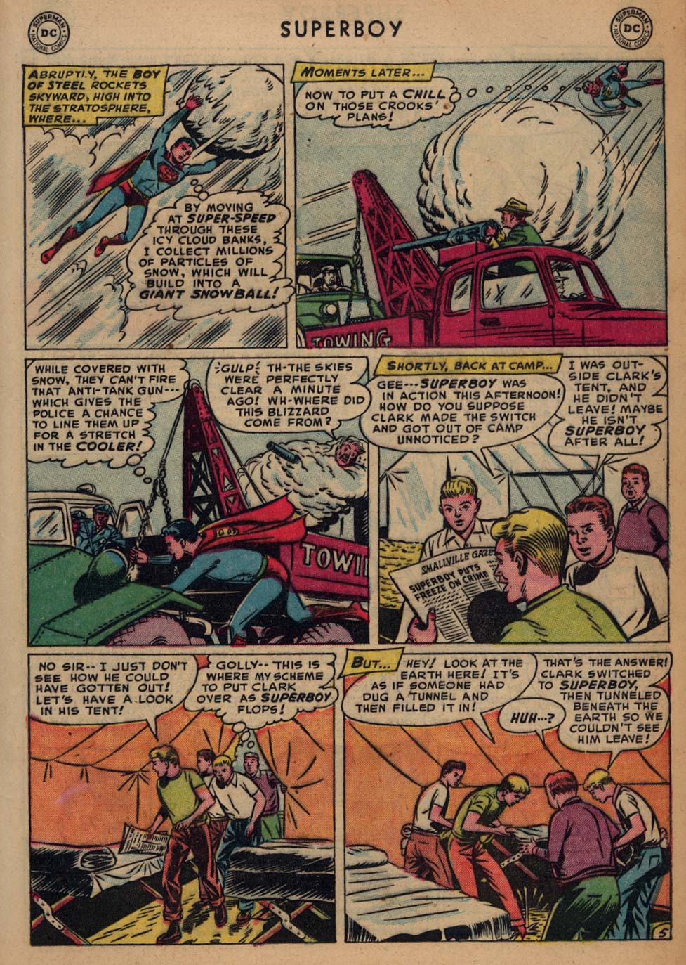 Read online Superboy (1949) comic -  Issue #25 - 17