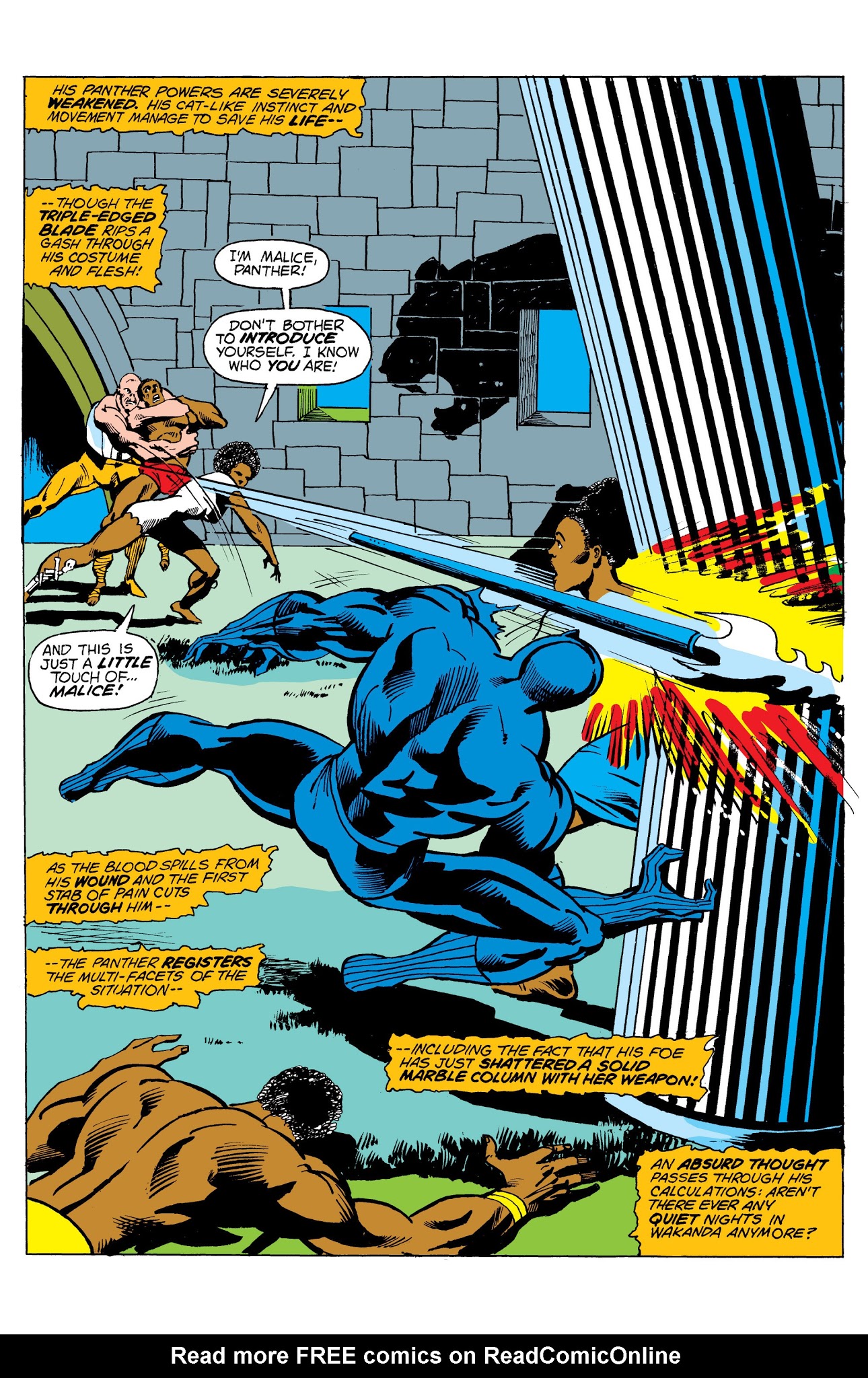 Read online Marvel Masterworks: The Black Panther comic -  Issue # TPB 1 - 49
