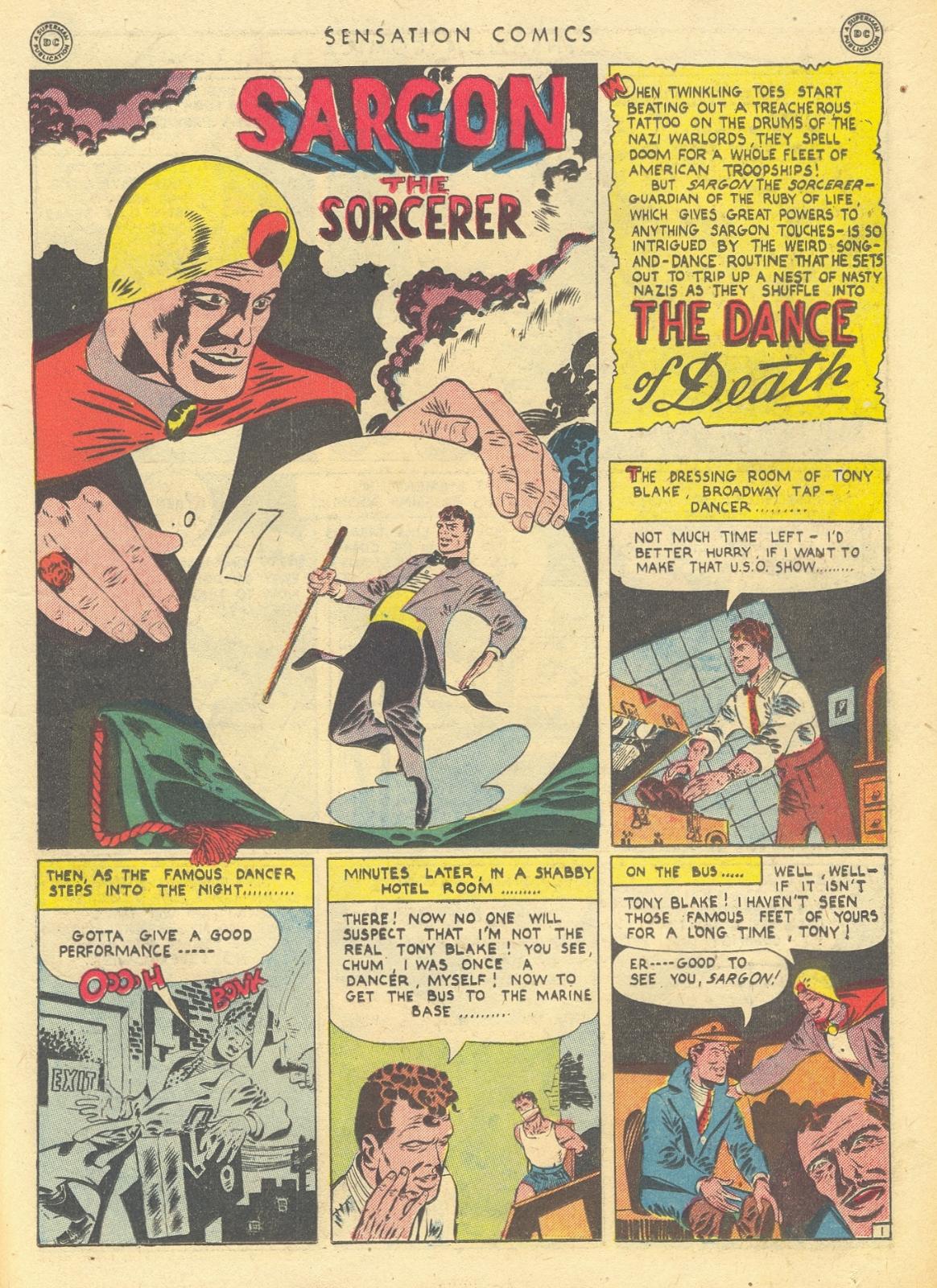 Read online Sensation (Mystery) Comics comic -  Issue #35 - 17