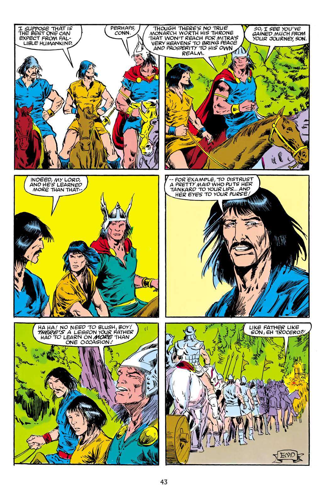 Read online The Chronicles of King Conan comic -  Issue # TPB 4 (Part 1) - 44