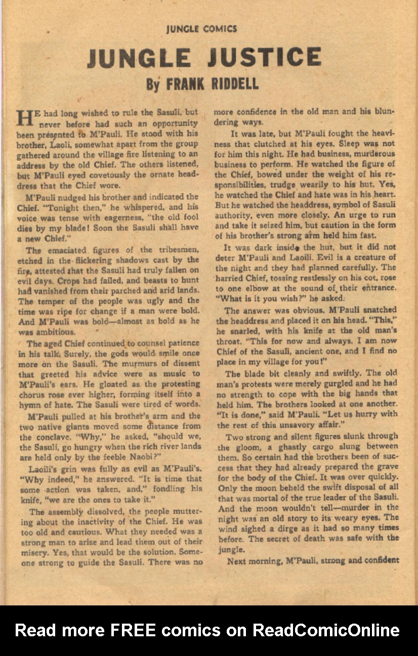 Read online Jungle Comics comic -  Issue #79 - 35