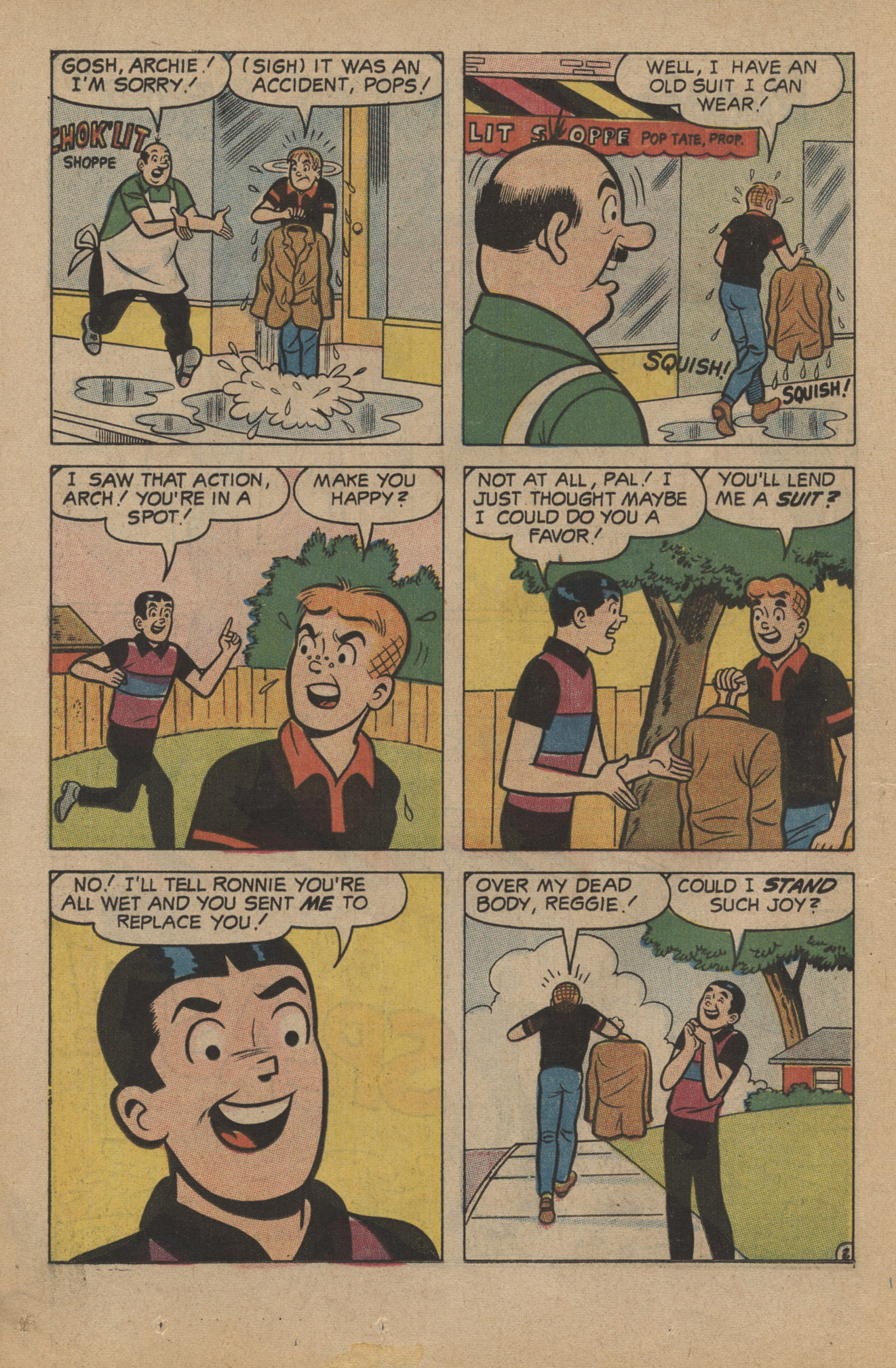 Read online Reggie and Me (1966) comic -  Issue #33 - 14