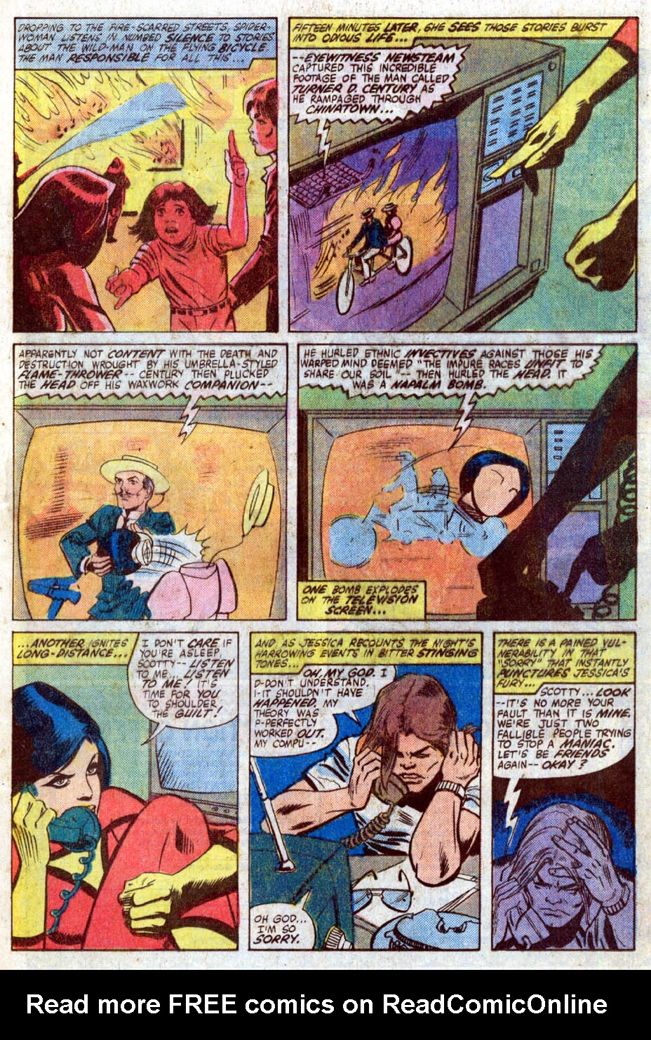 Read online Spider-Woman (1978) comic -  Issue #33 - 16