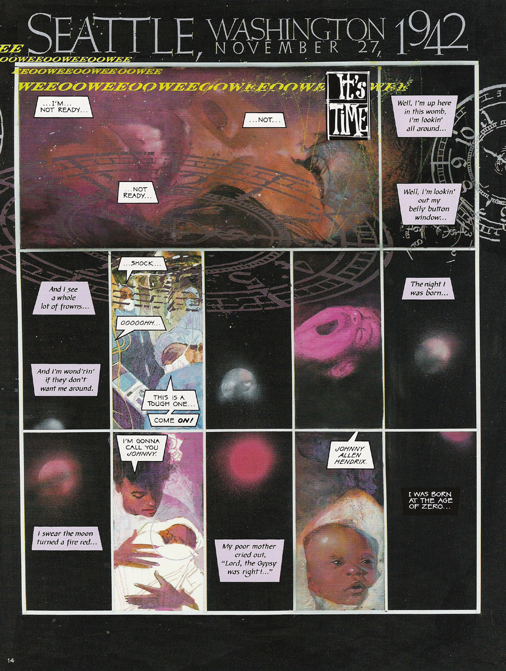 Voodoo Child - The Illustrated Legend of Jimi Hendrix issue TPB - Page 17