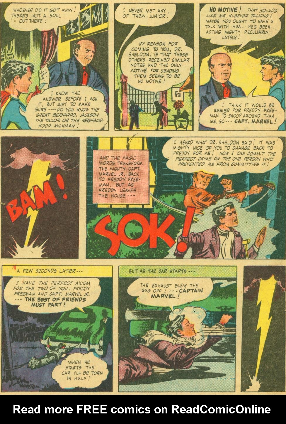 Read online Captain Marvel, Jr. comic -  Issue #42i - 10