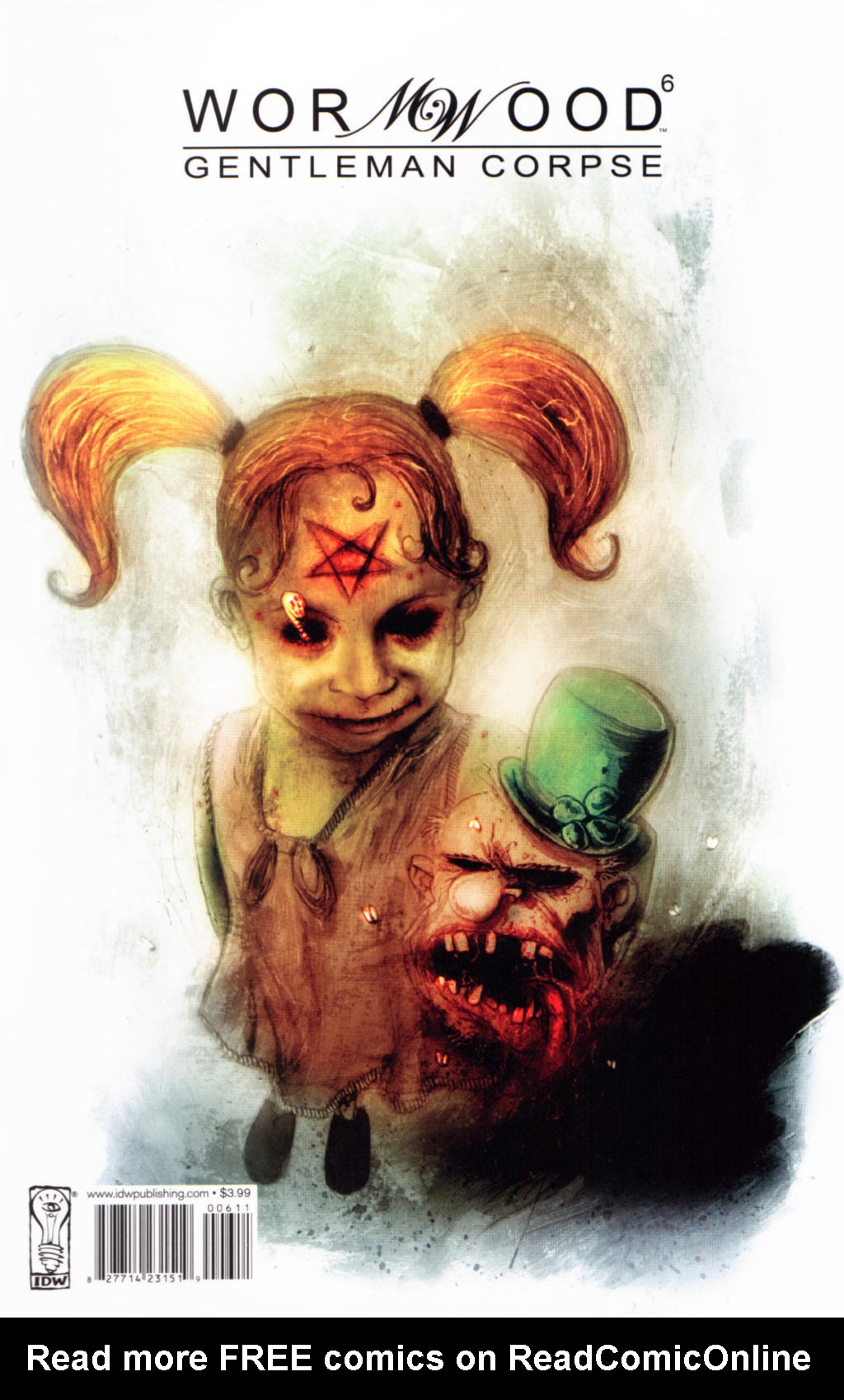 Read online Wormwood: Gentleman Corpse comic -  Issue #6 - 1