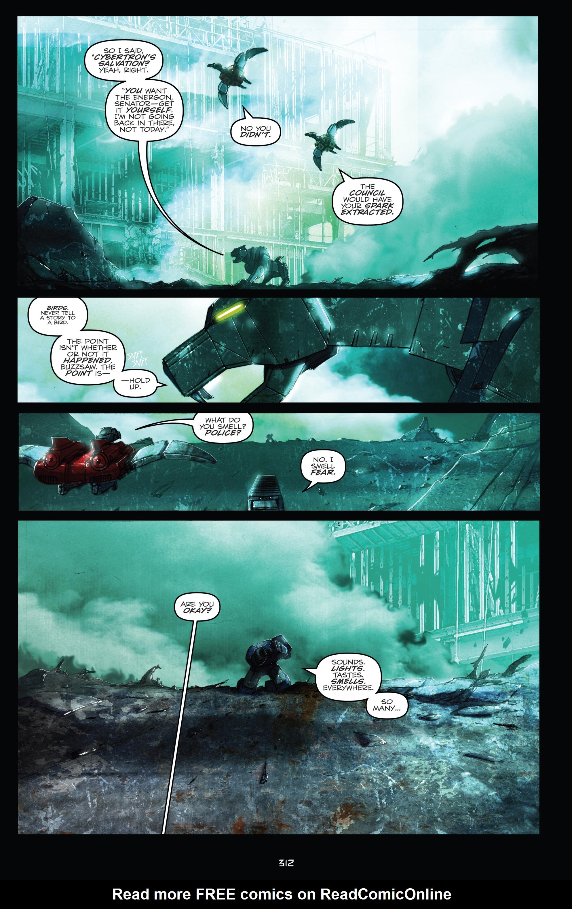 Read online Transformers: The IDW Collection Phase Two comic -  Issue # TPB 5 (Part 3) - 111
