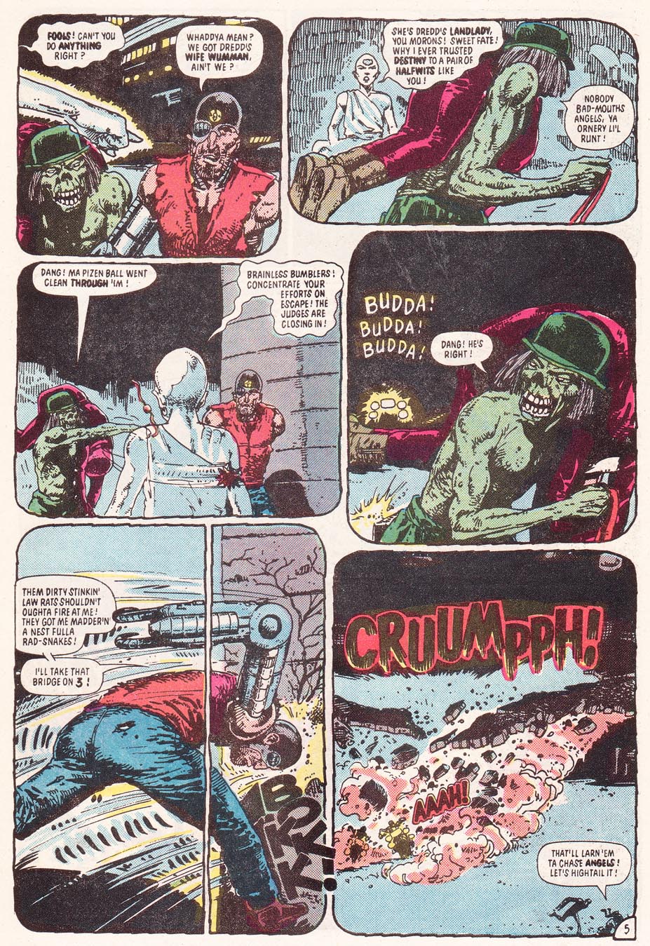 Read online Judge Dredd (1983) comic -  Issue #32 - 6