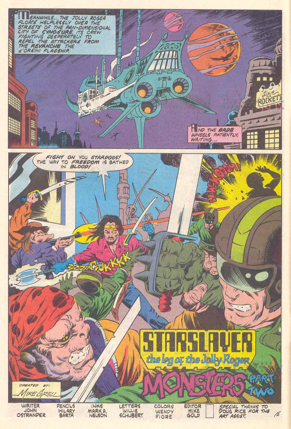 Read online Starslayer comic -  Issue #30 - 4