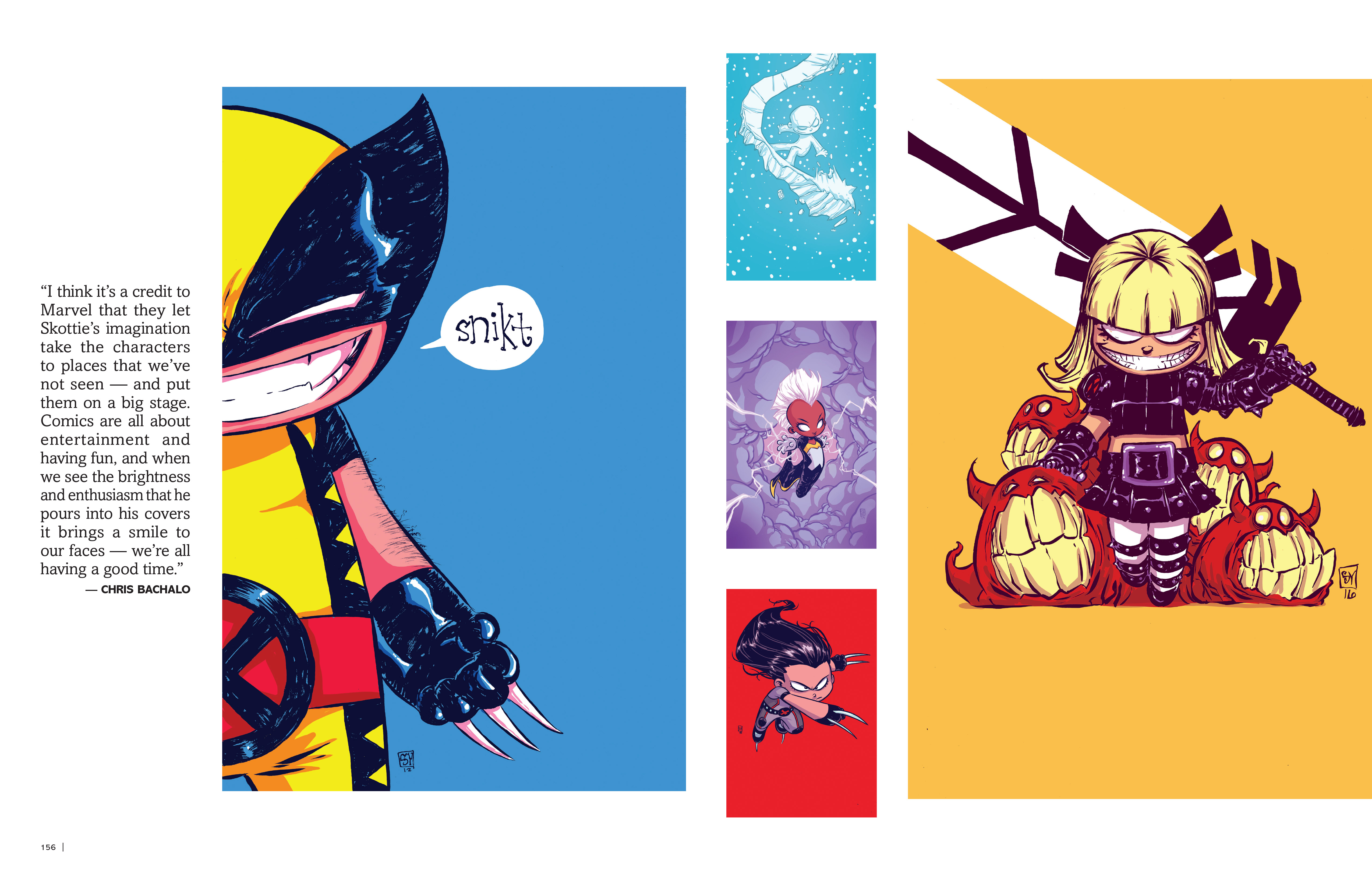 Read online The Marvel Art of Skottie Young comic -  Issue # TPB - 80