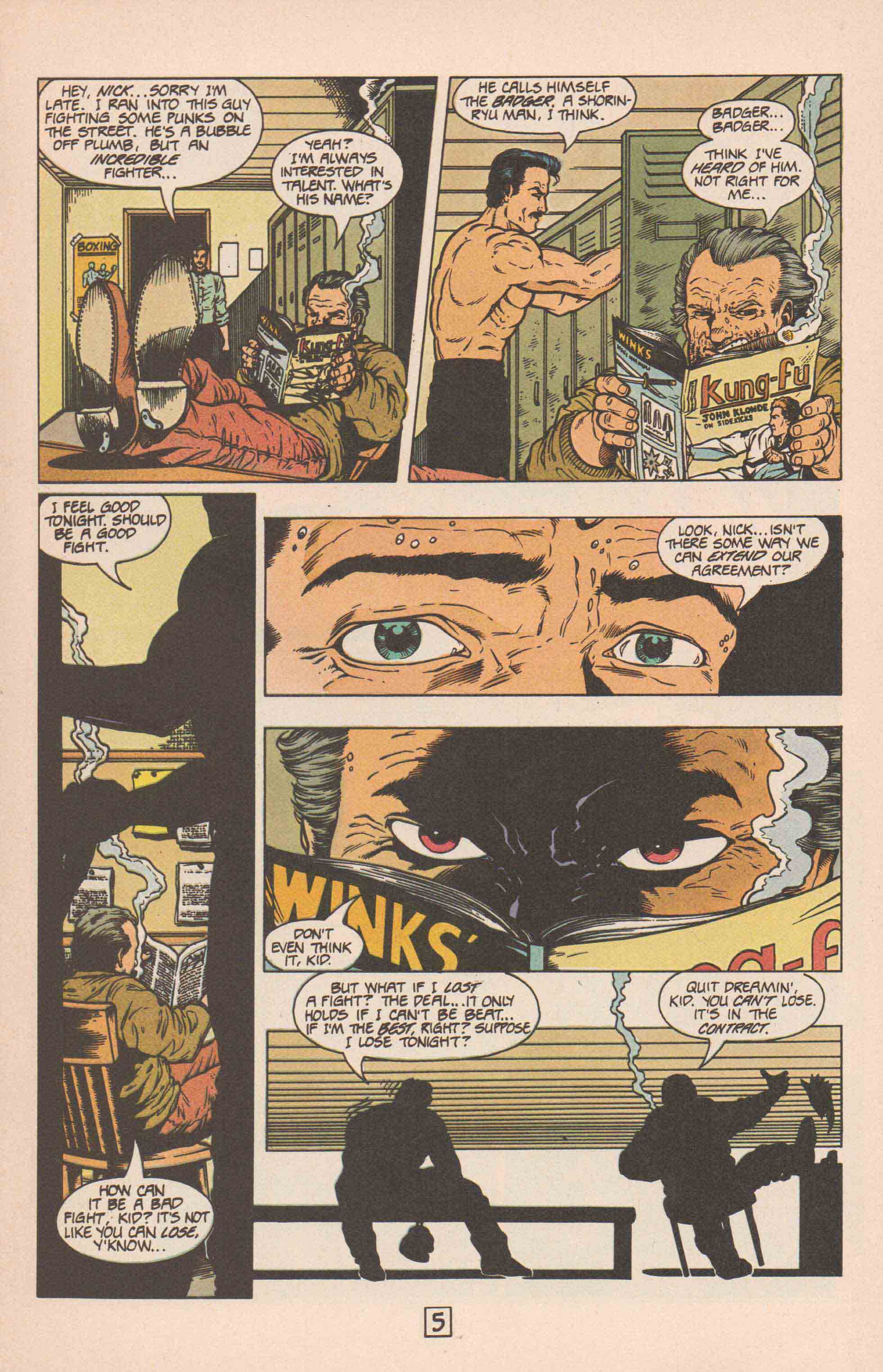 Read online The Badger comic -  Issue #51 - 7