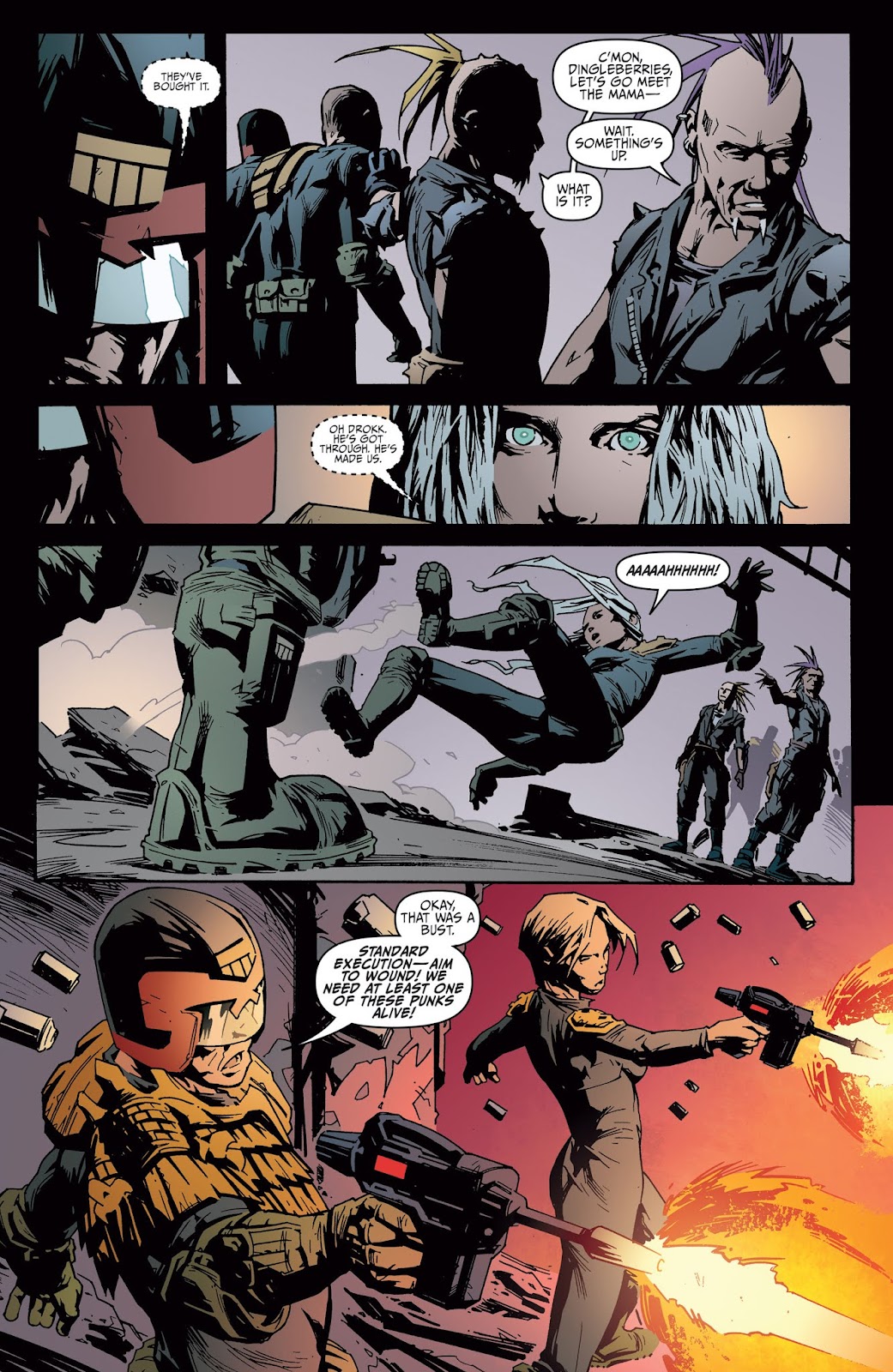 Judge Dredd: Year One issue 4 - Page 12