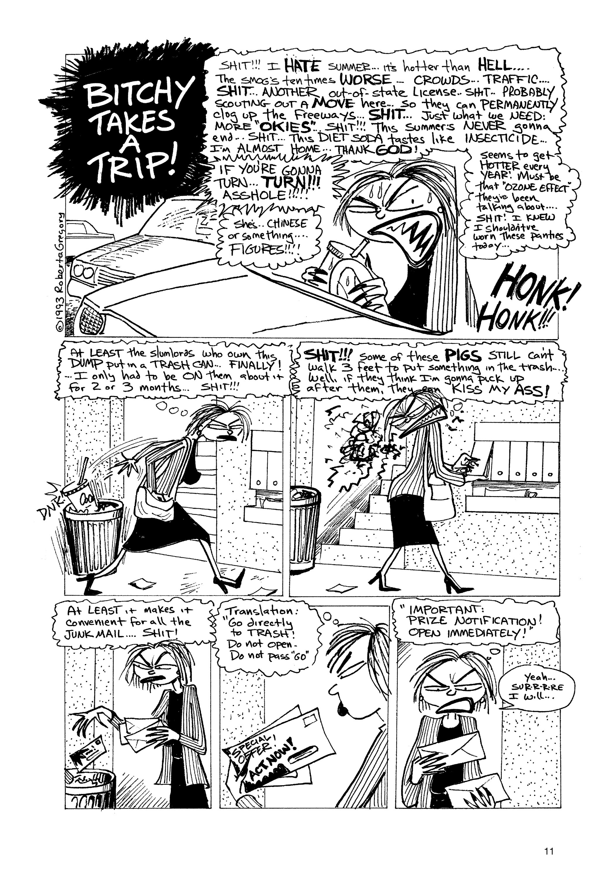 Read online Life's a Bitch: The Complete Bitchy Bitch Stories comic -  Issue # TPB (Part 1) - 9