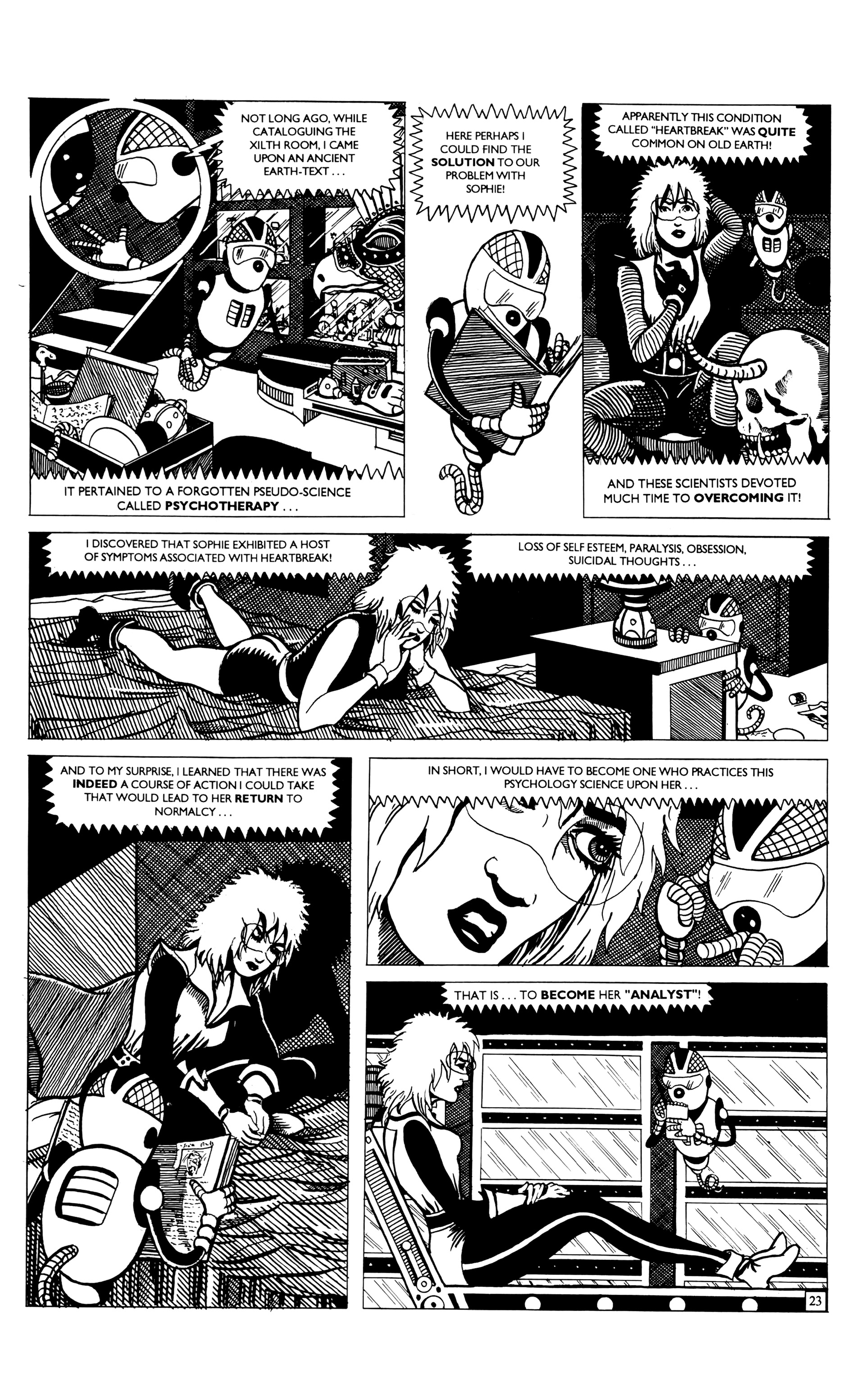 Read online Strange Attractors (1993) comic -  Issue #1 - 25