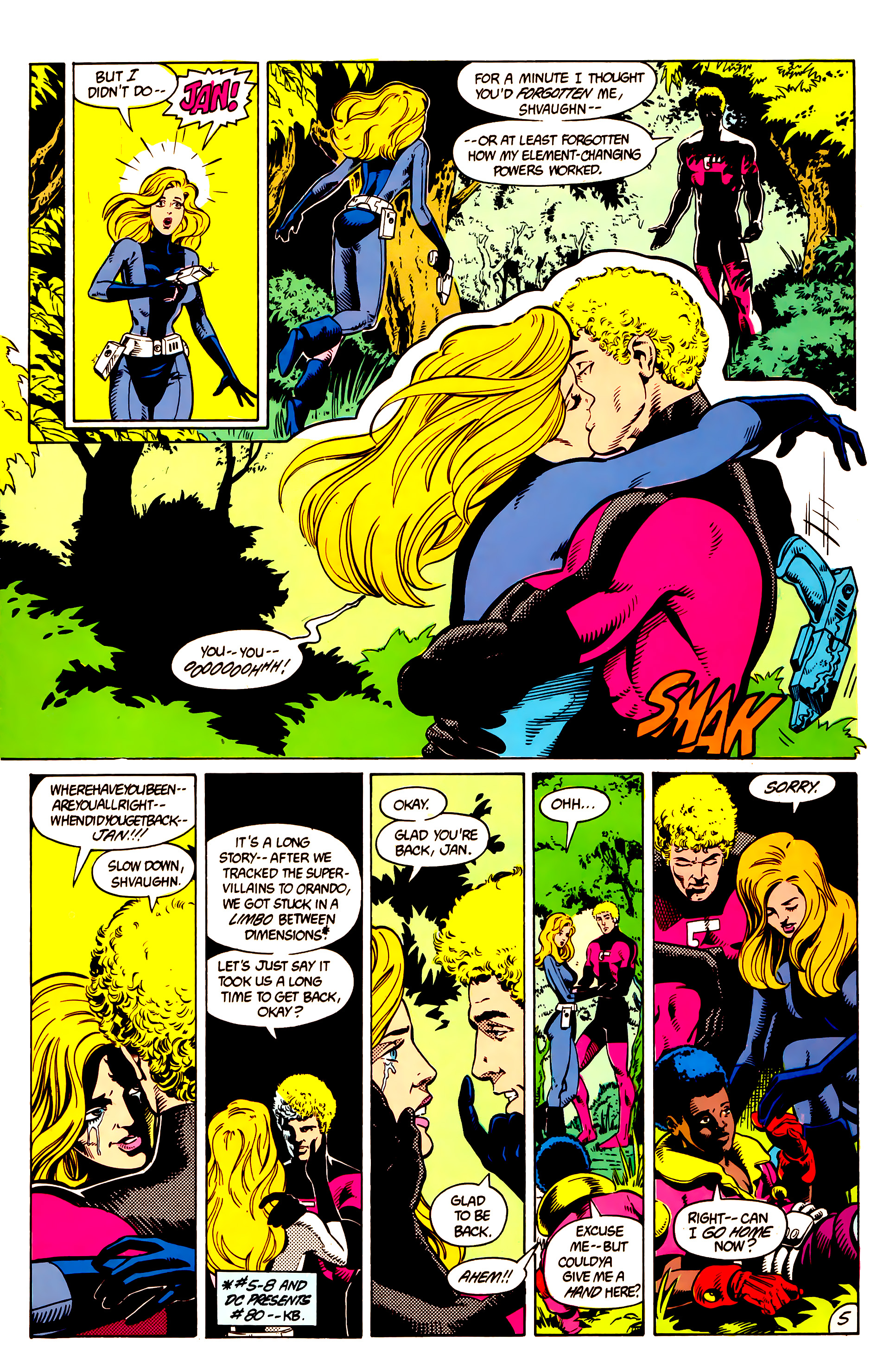 Legion of Super-Heroes (1984) 9 Page 6