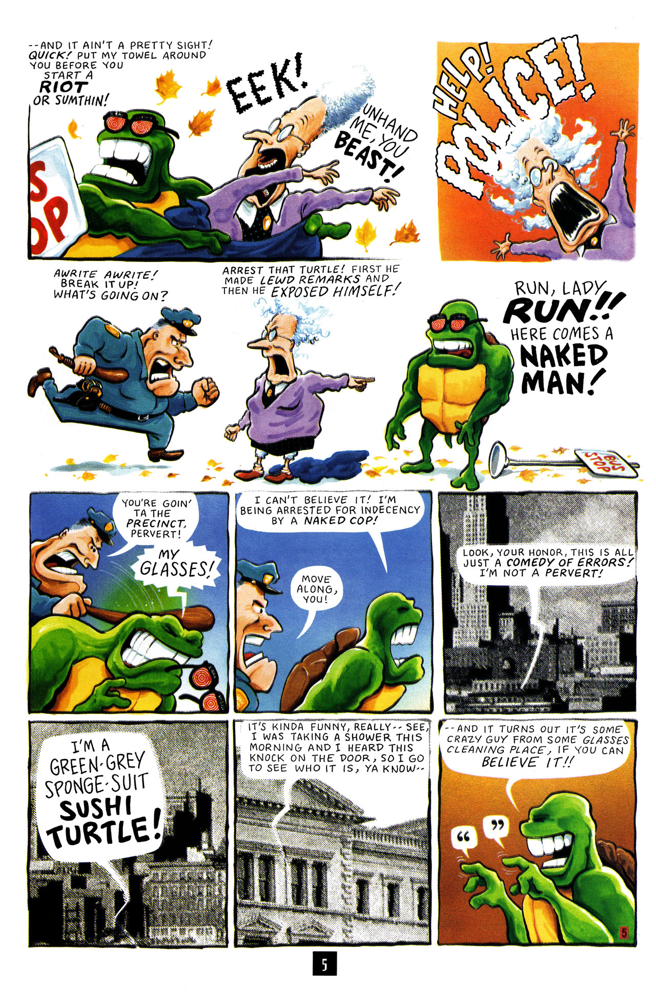 Read online Turtle Soup (1991) comic -  Issue #1 - 7