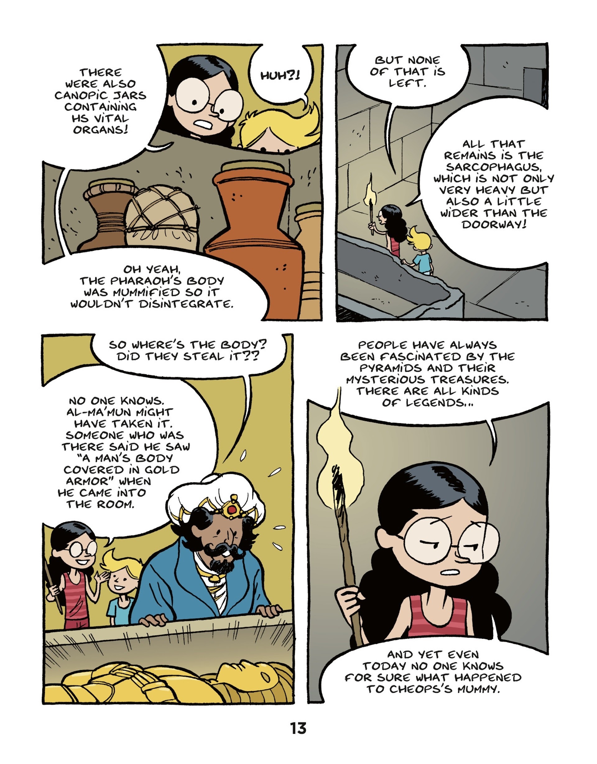Read online On The History Trail With Ariane & Nino comic -  Issue #2 - 13