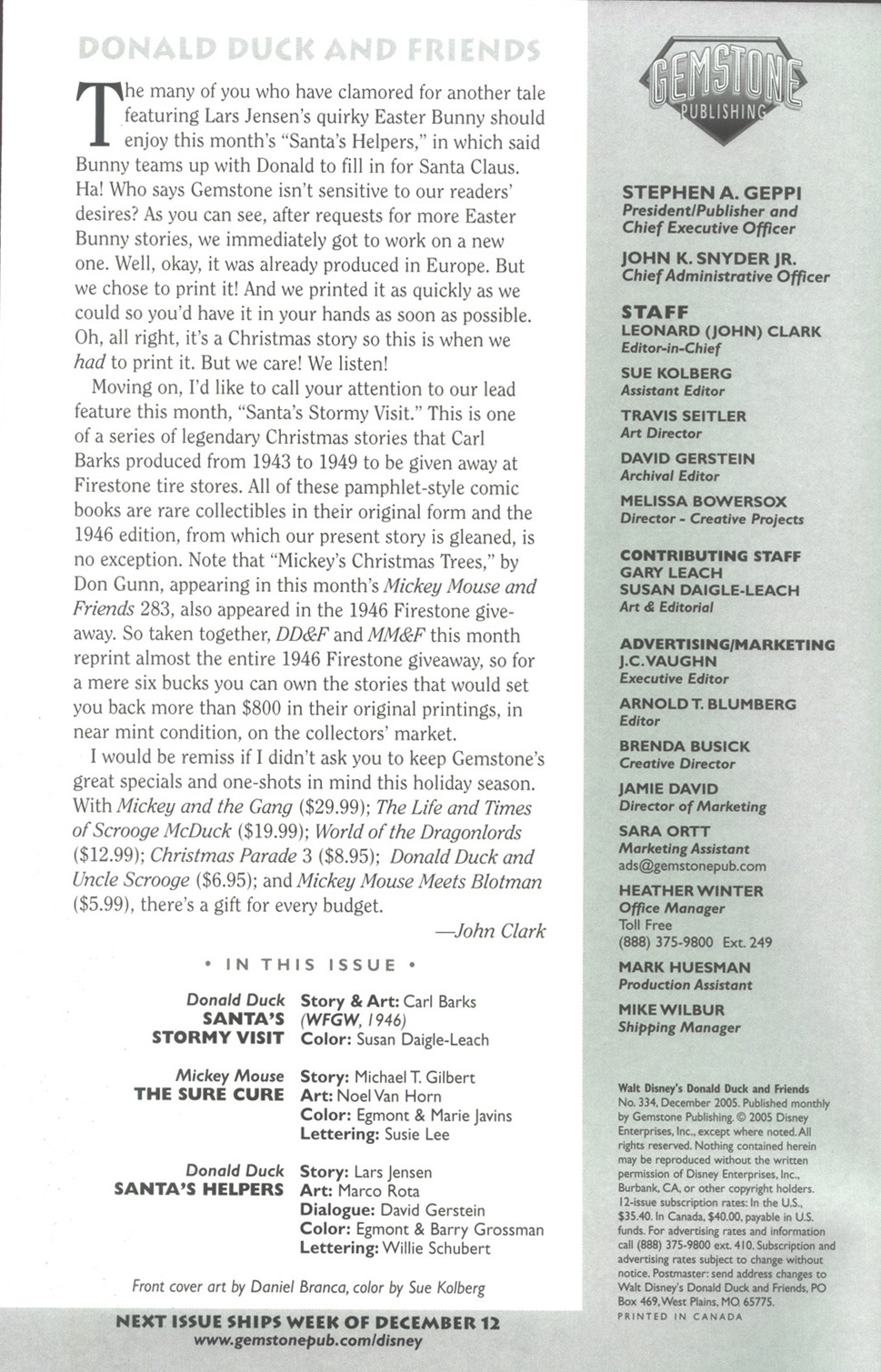 Read online Walt Disney's Donald Duck and Friends comic -  Issue #334 - 2