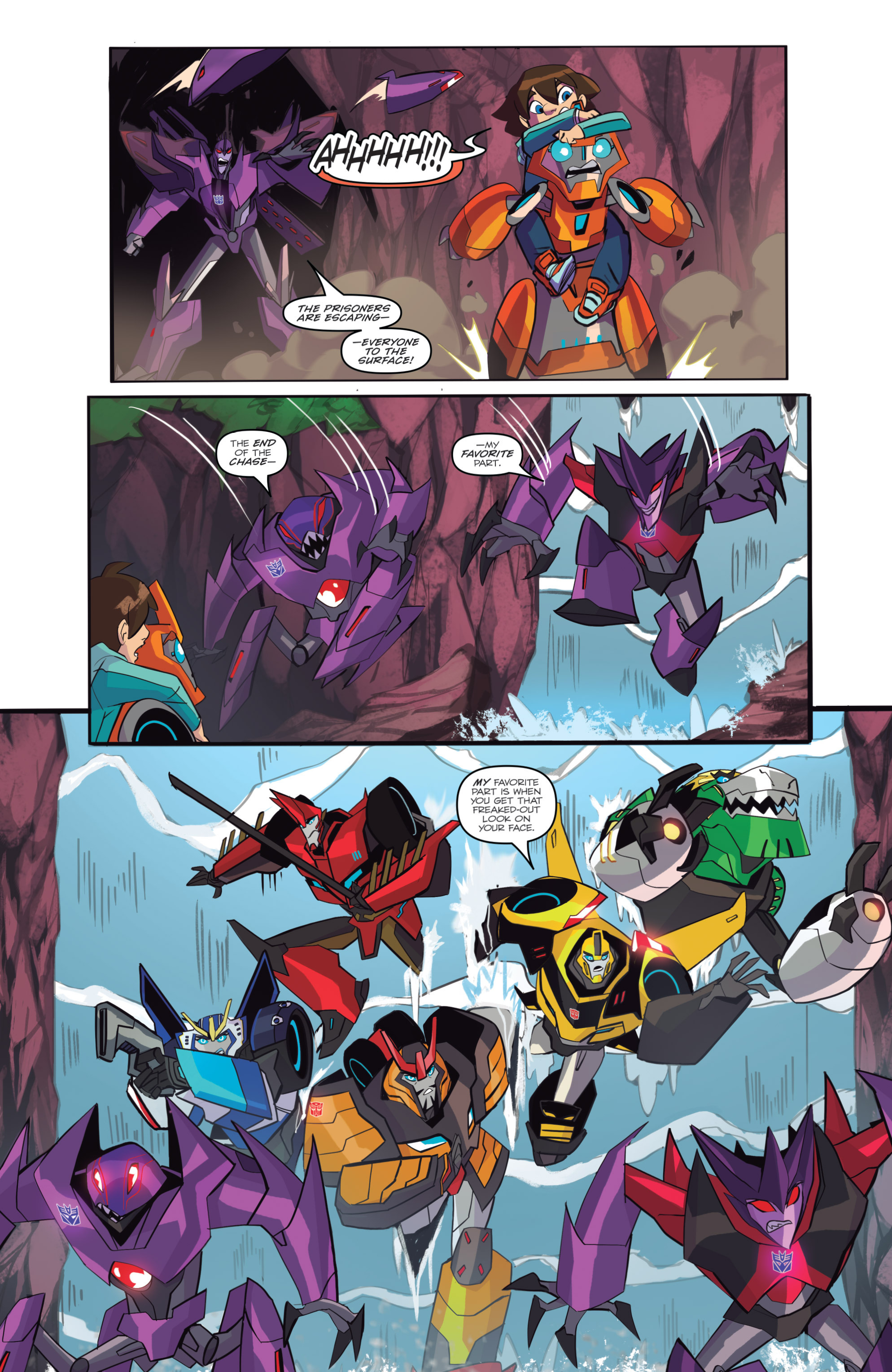 Read online Transformers: Robots In Disguise (2015) comic -  Issue #6 - 14