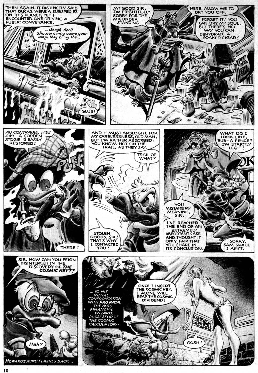 Read online Howard the Duck (1979) comic -  Issue #4 - 9