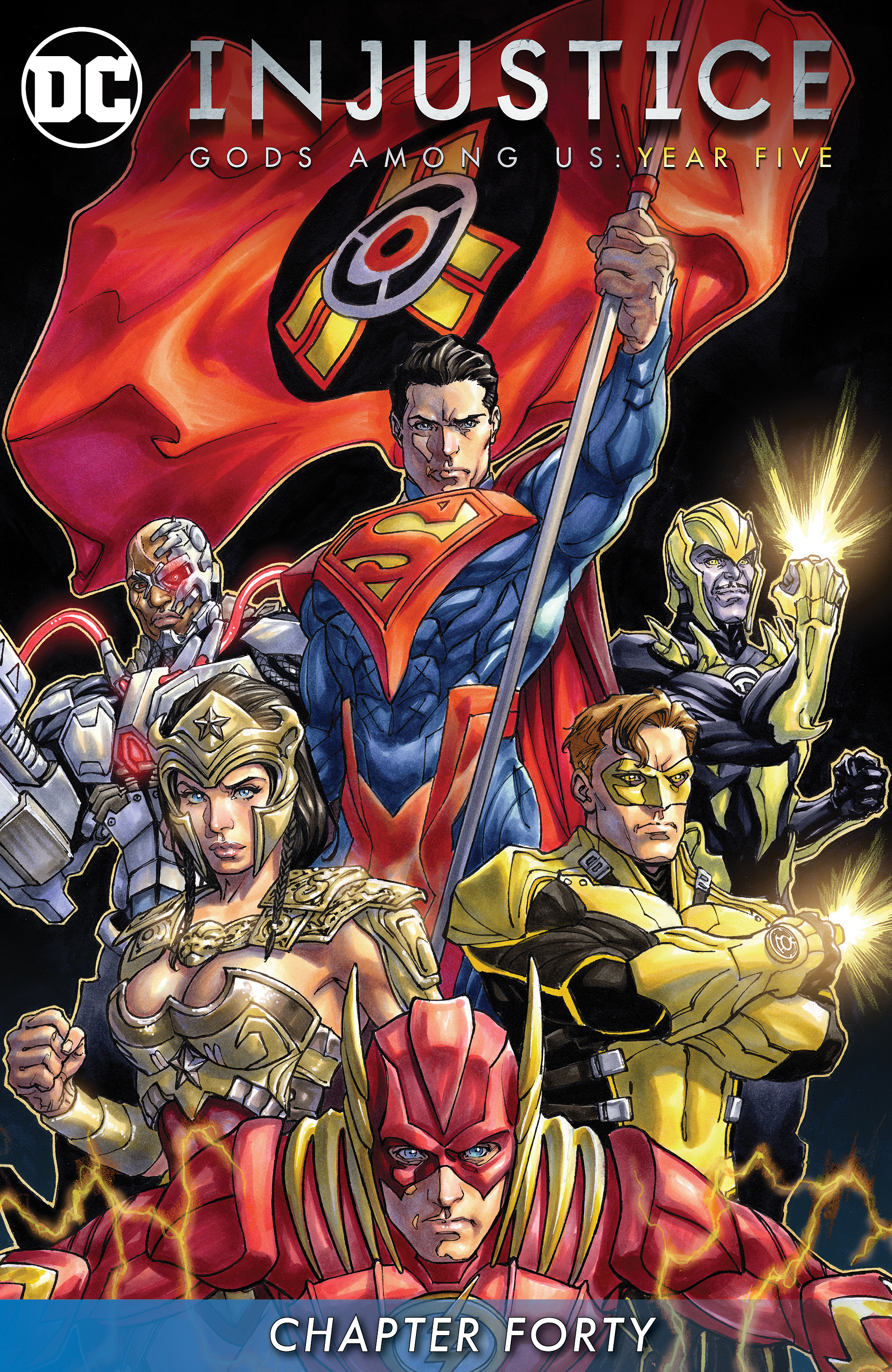 Read online Injustice: Gods Among Us: Year Five comic -  Issue #40 - 2