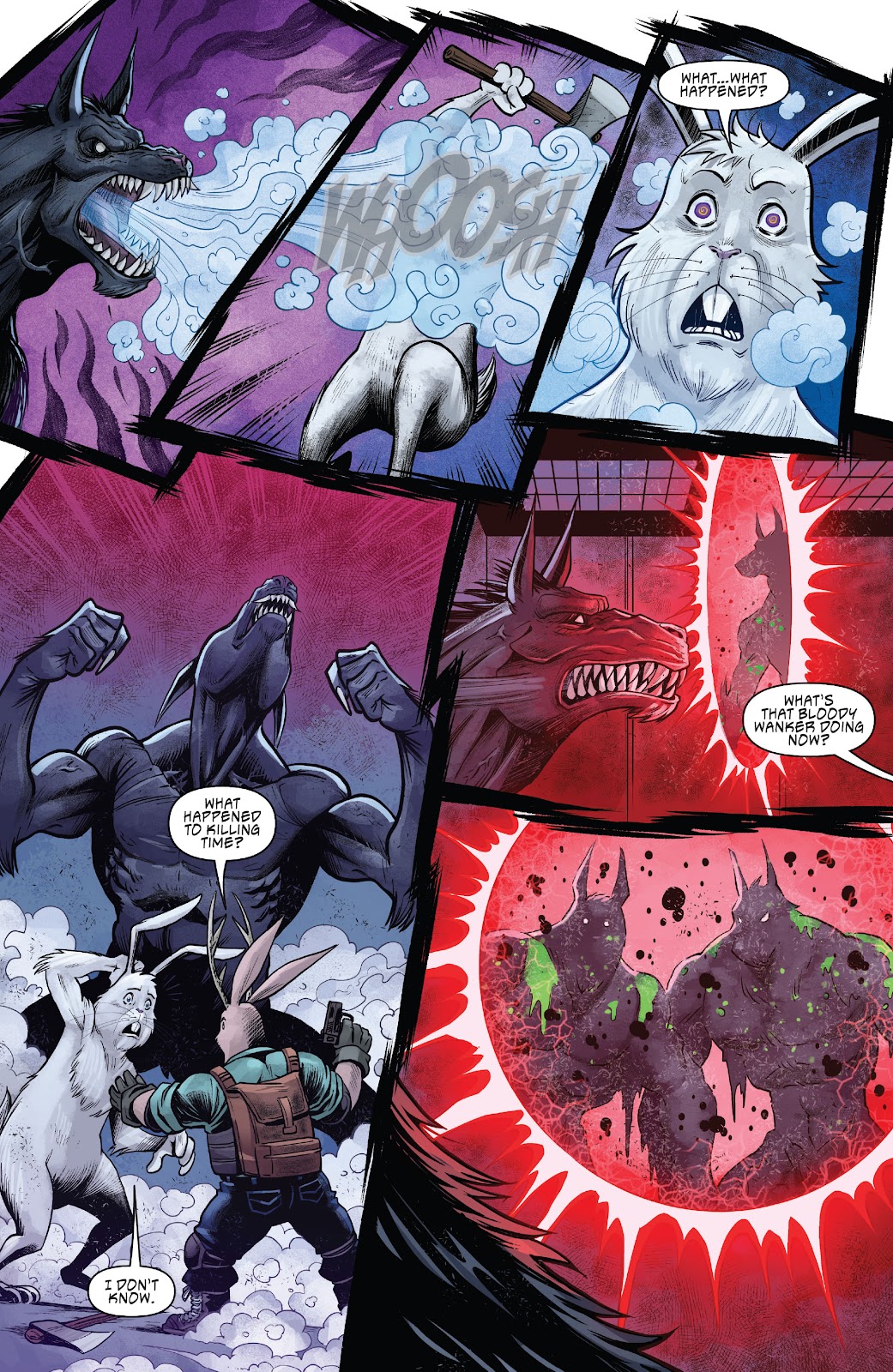 Man Goat & the Bunnyman: Green Eggs & Blam issue 1 - Page 33