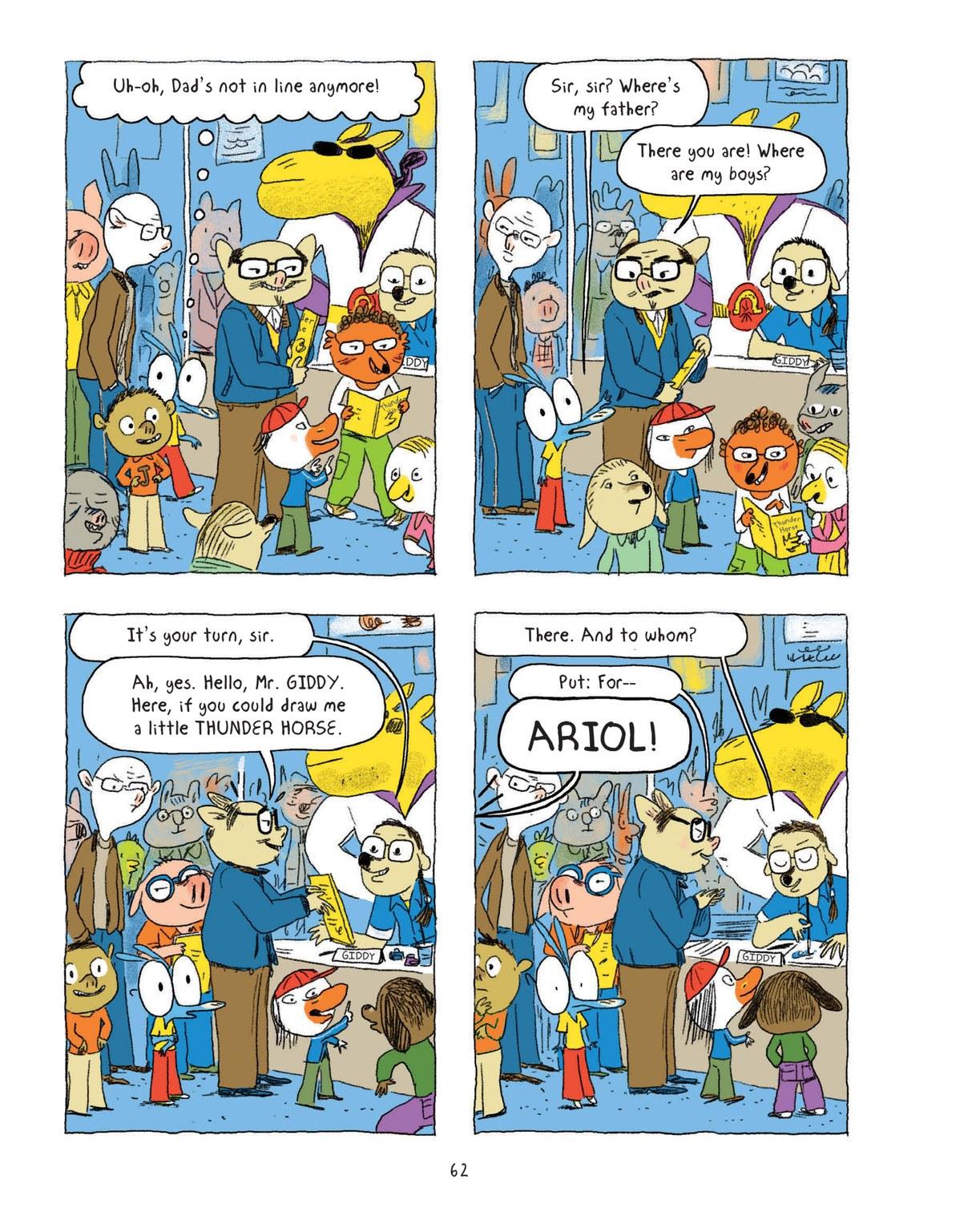 Read online Ariol comic -  Issue # TPB 3 - 64
