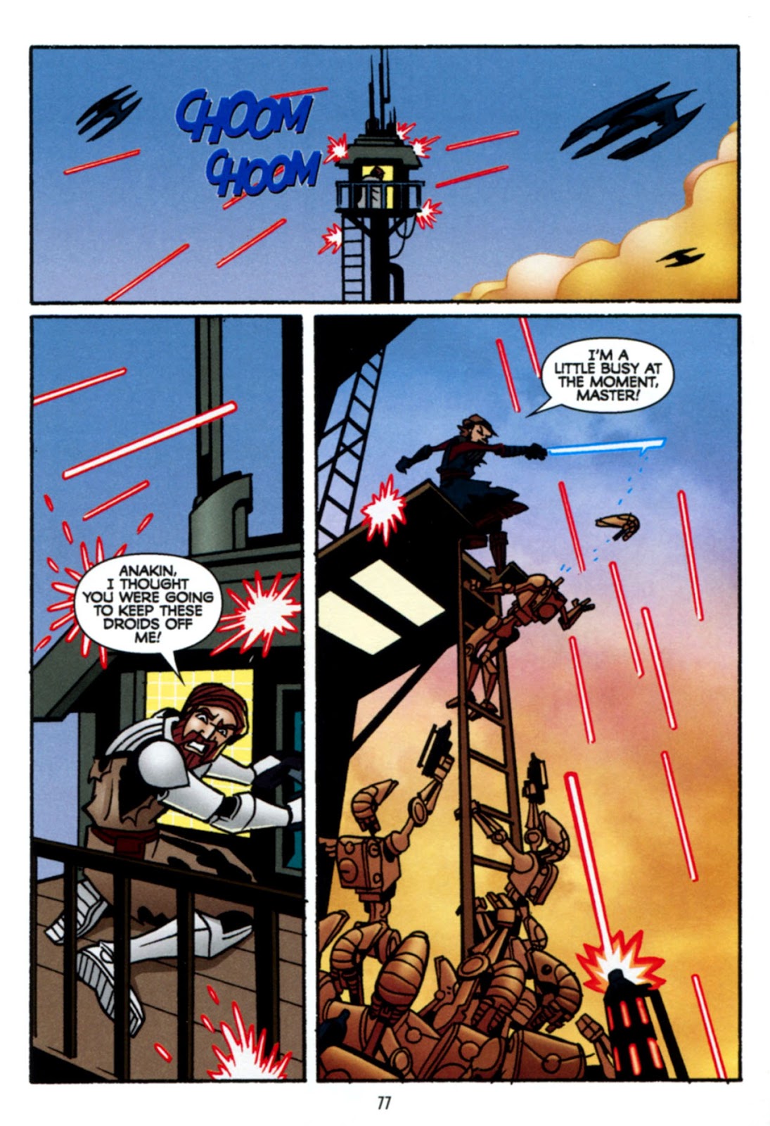 Star Wars: The Clone Wars - The Wind Raiders of Taloraan issue Full - Page 76