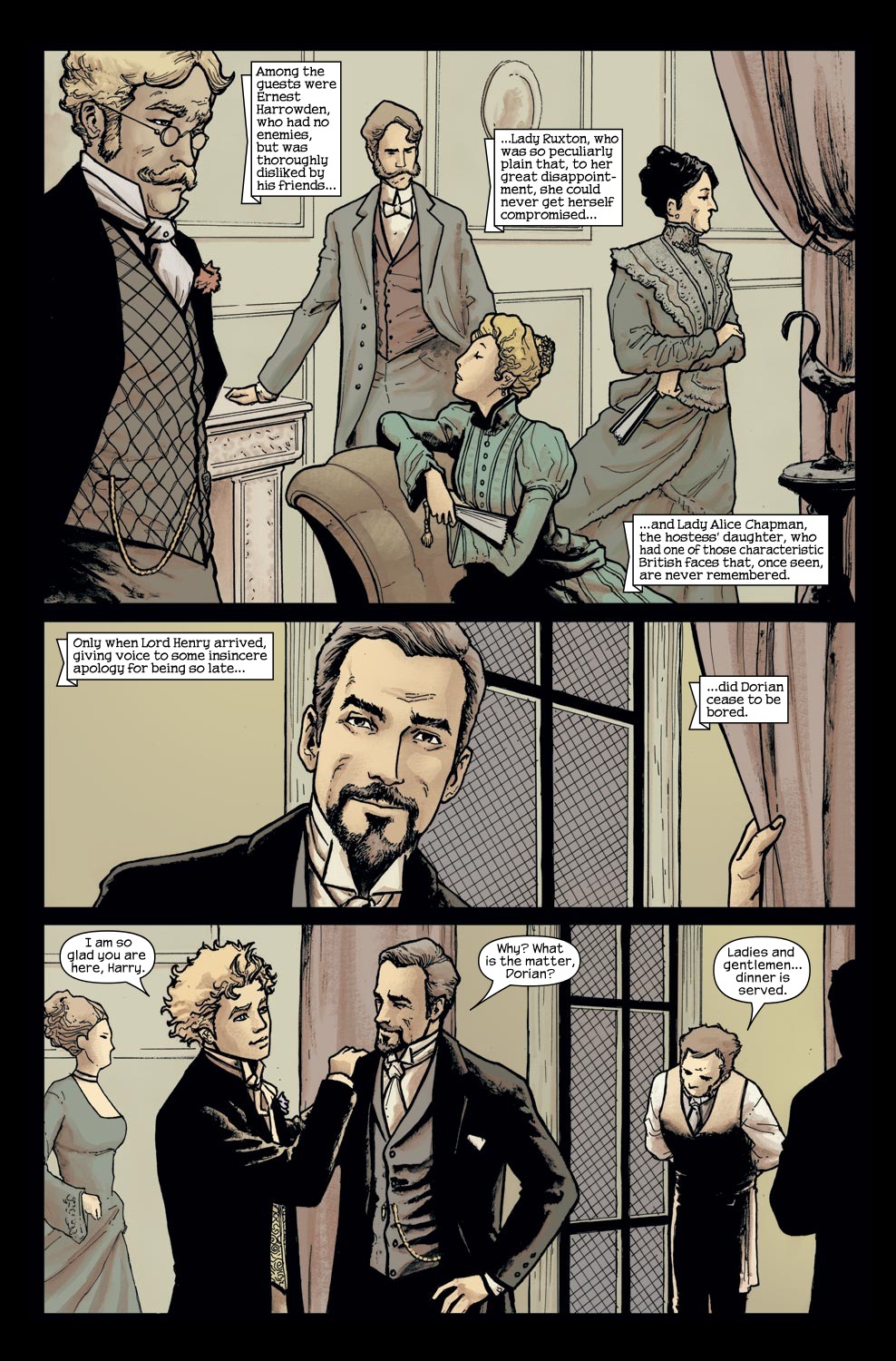 Read online Marvel Illustrated: The Picture of Dorian Gray comic -  Issue #5 - 4