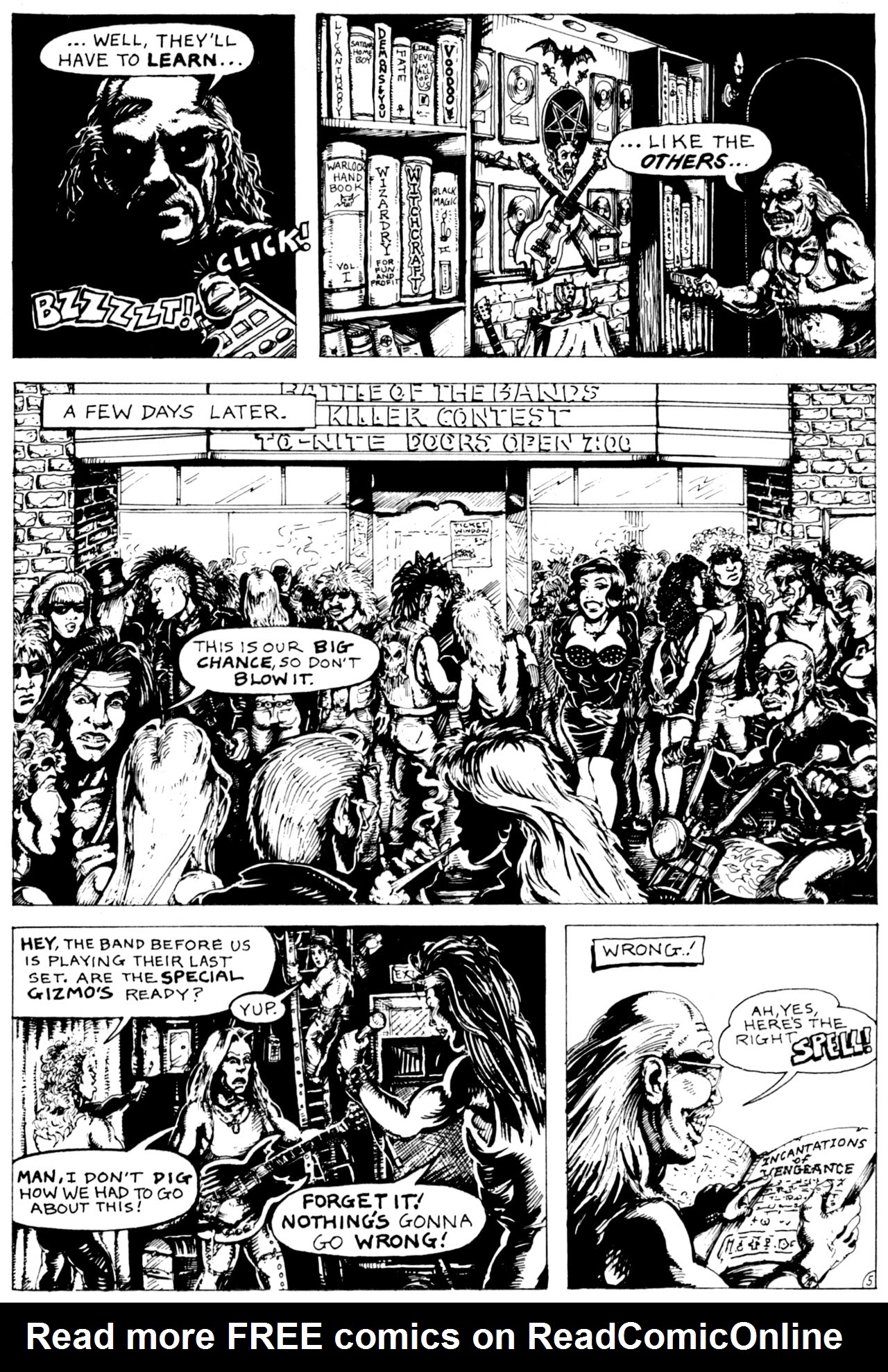 Read online Heavy Metal Monsters comic -  Issue #1 - 7