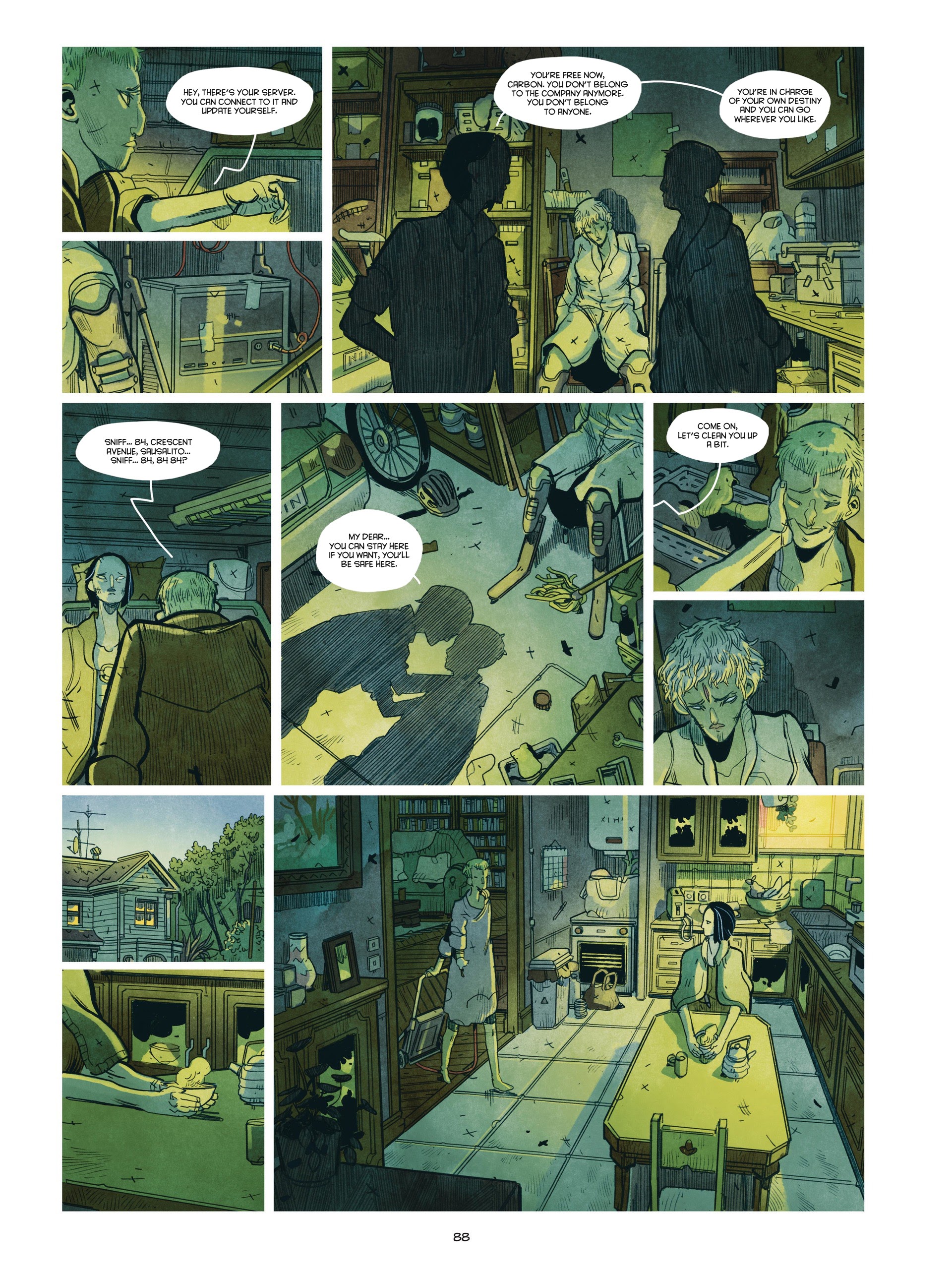 Read online Carbon & Silicon (2020) comic -  Issue # TPB (Part 1) - 87