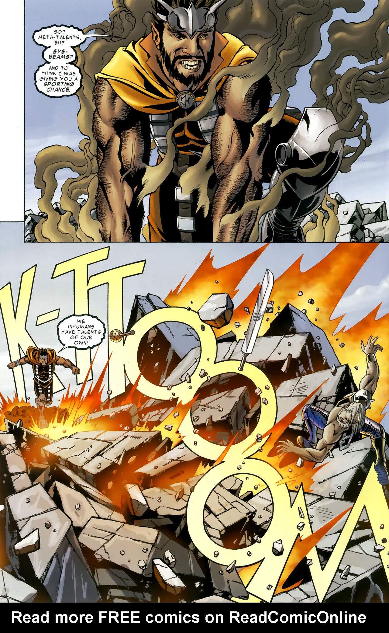 Read online Realm of Kings: Inhumans comic -  Issue #1 - 9