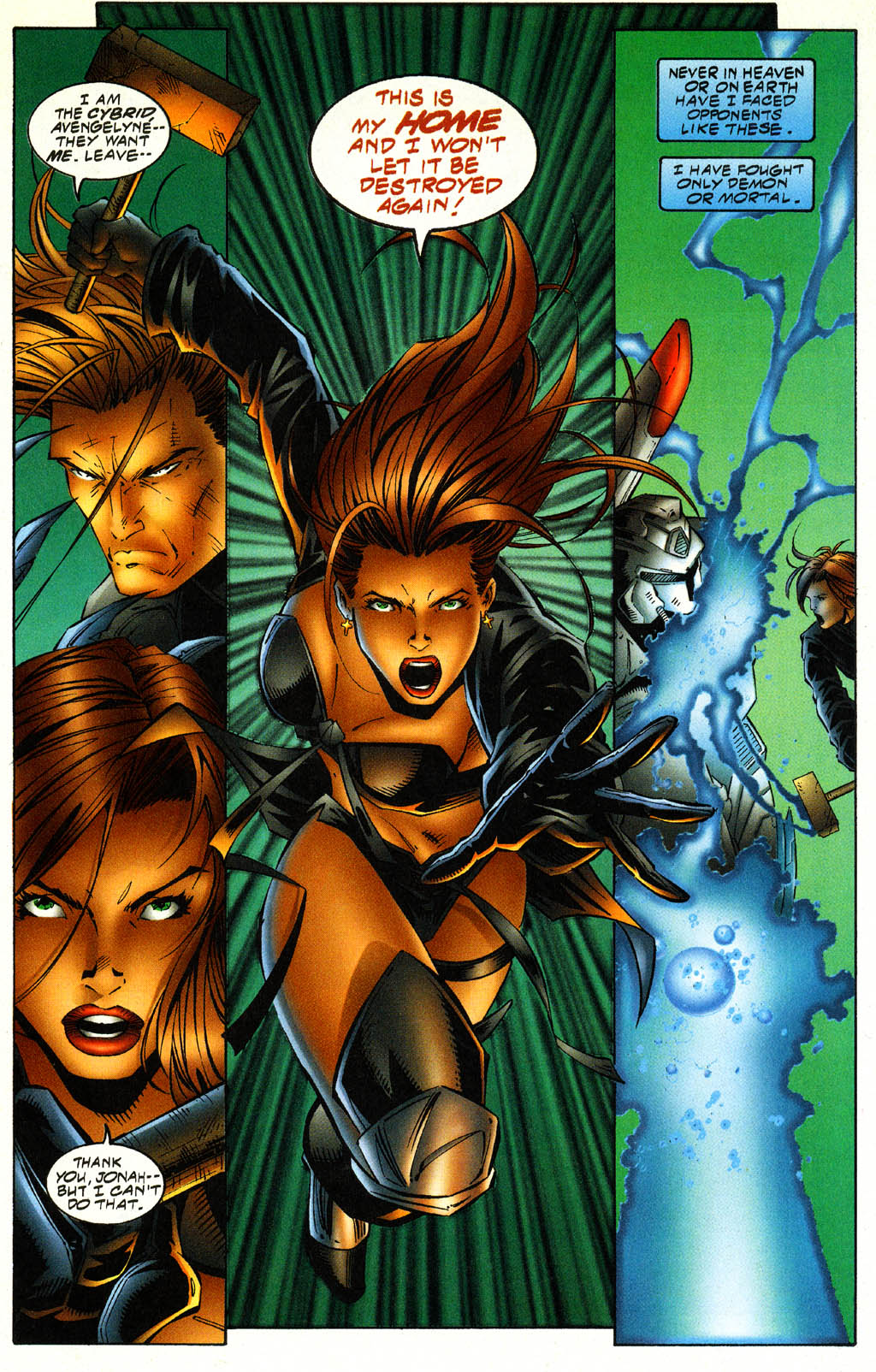 Read online Avengelyne (1996) comic -  Issue #4 - 17