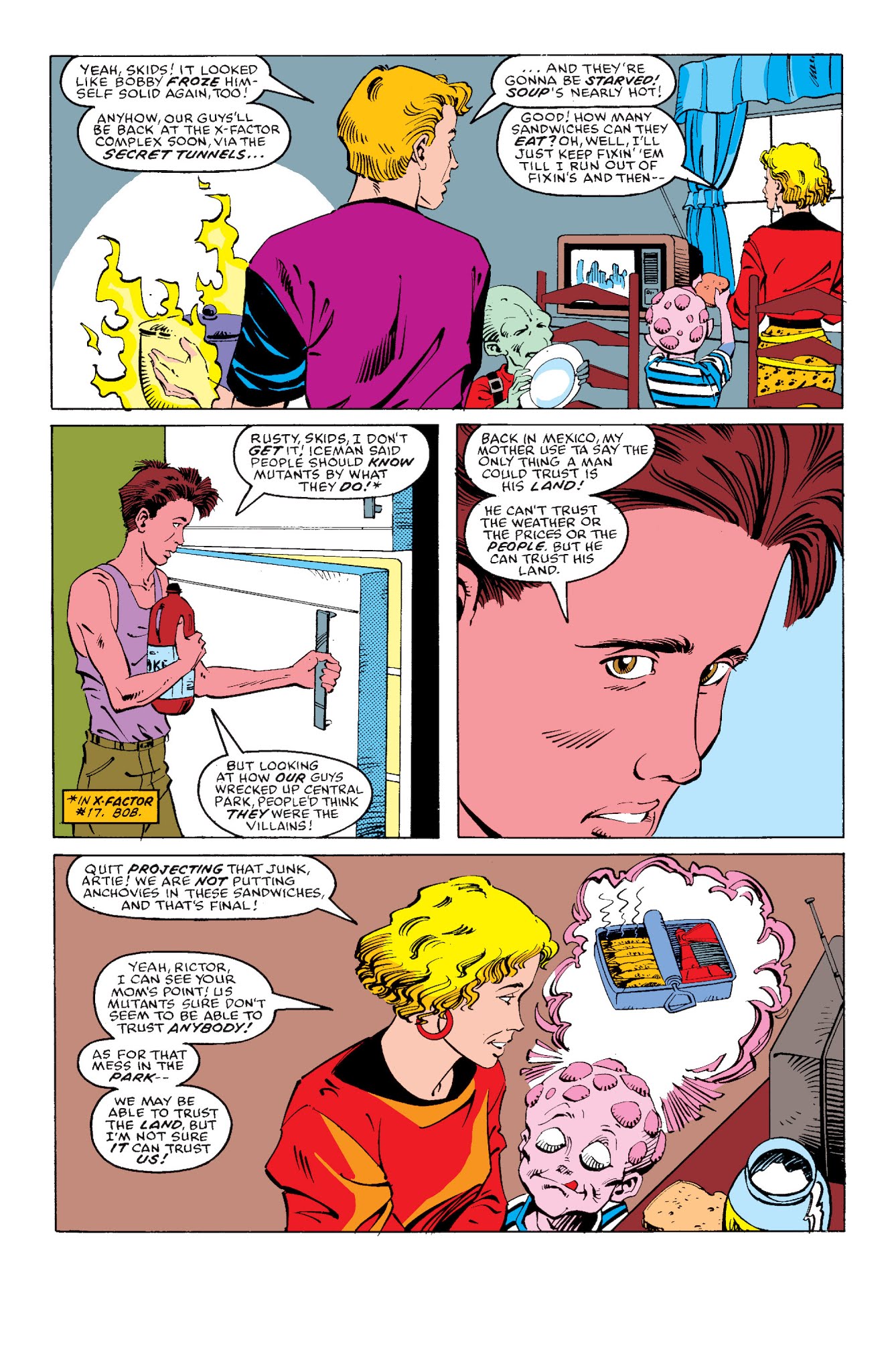 Read online X-Men: Fall of the Mutants comic -  Issue # TPB 2 (Part 1) - 52