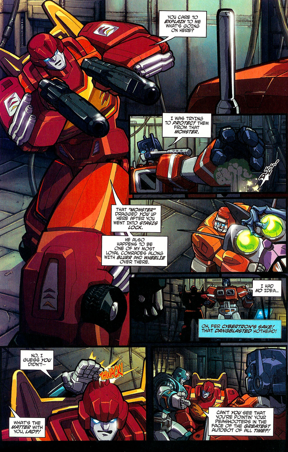Read online Transformers: Generation 1 (2003) comic -  Issue #4 - 17