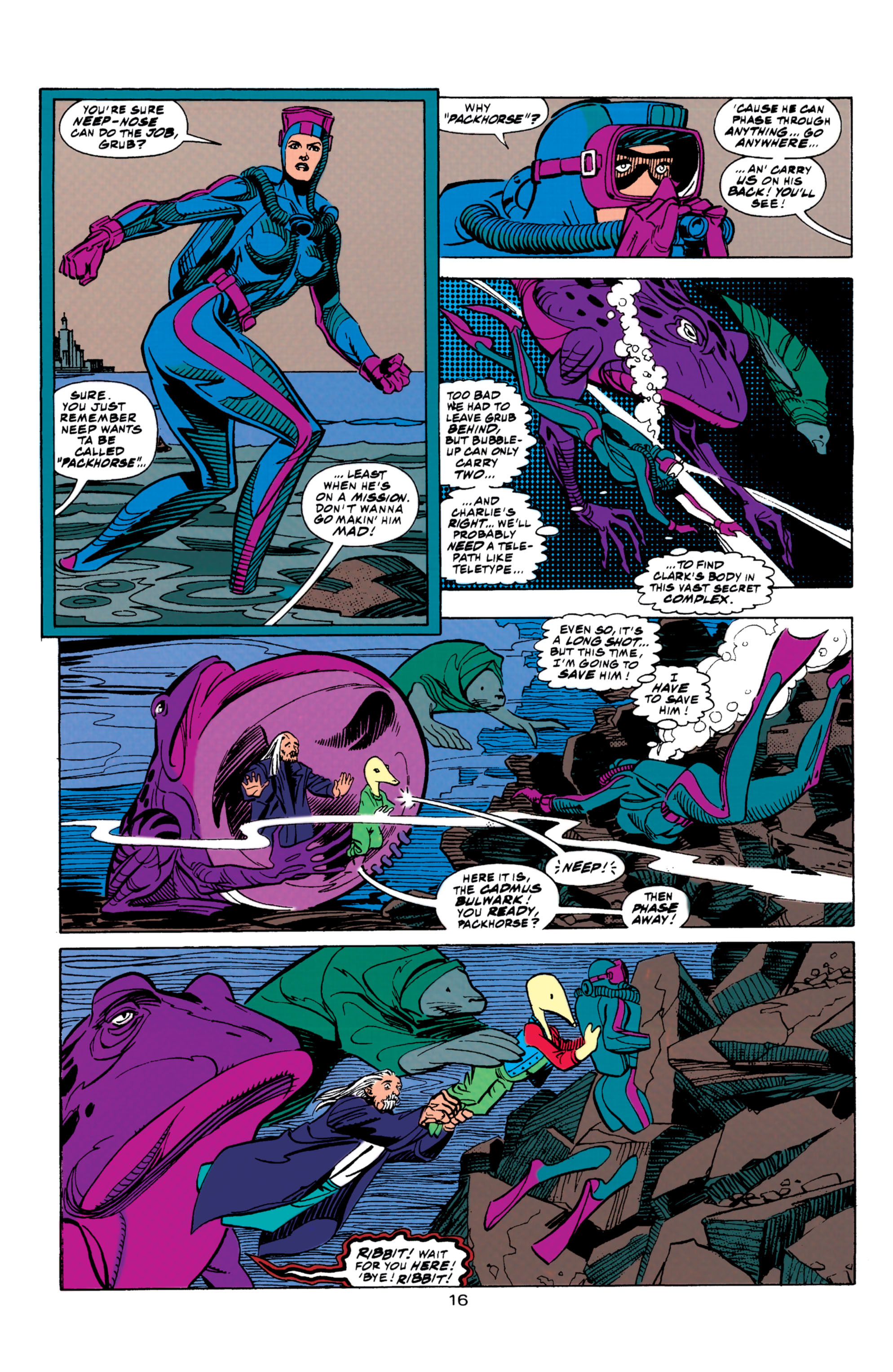 Read online Superman: The Man of Steel (1991) comic -  Issue #21 - 16