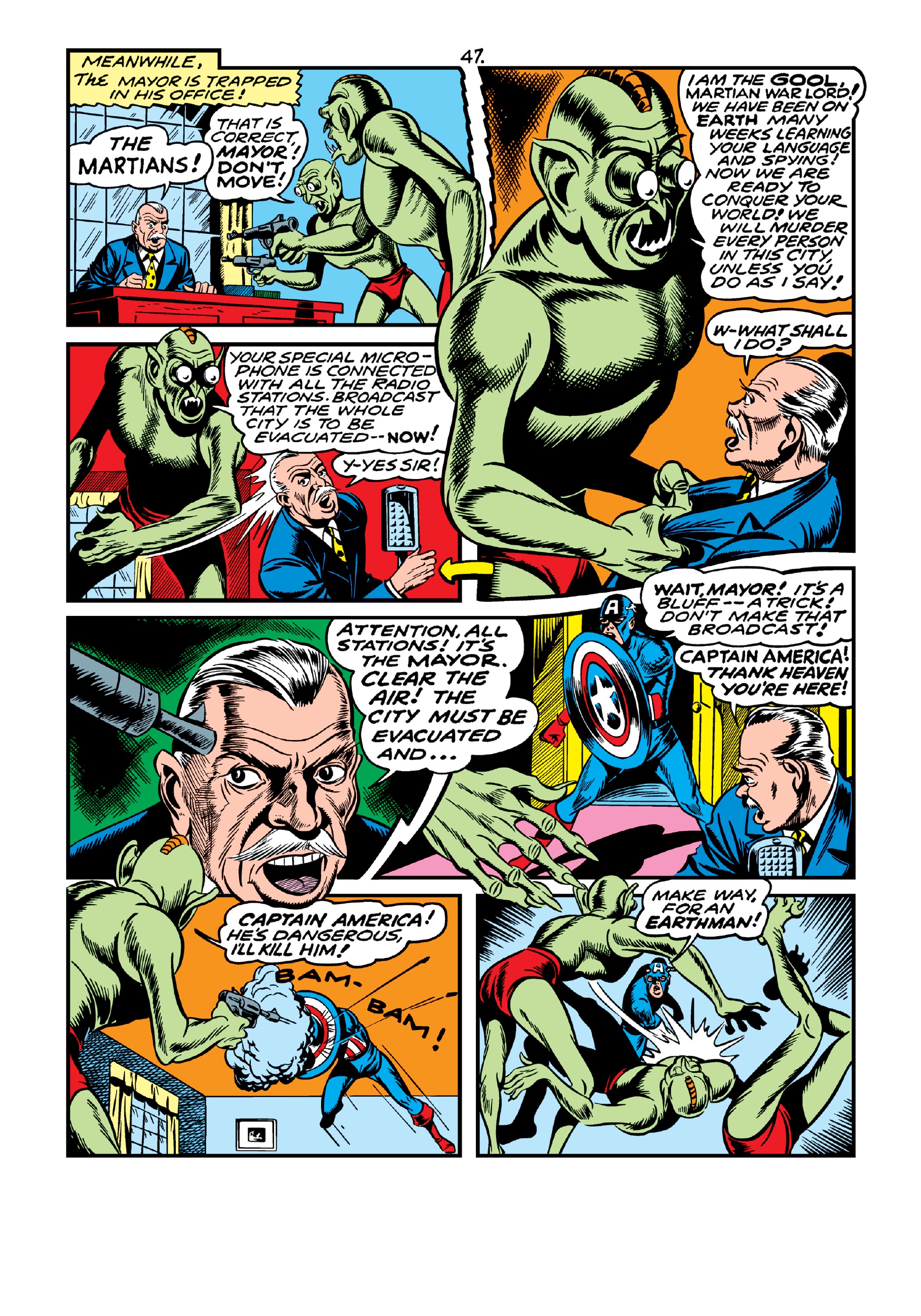 Read online Marvel Masterworks: Golden Age Captain America comic -  Issue # TPB 4 (Part 2) - 88